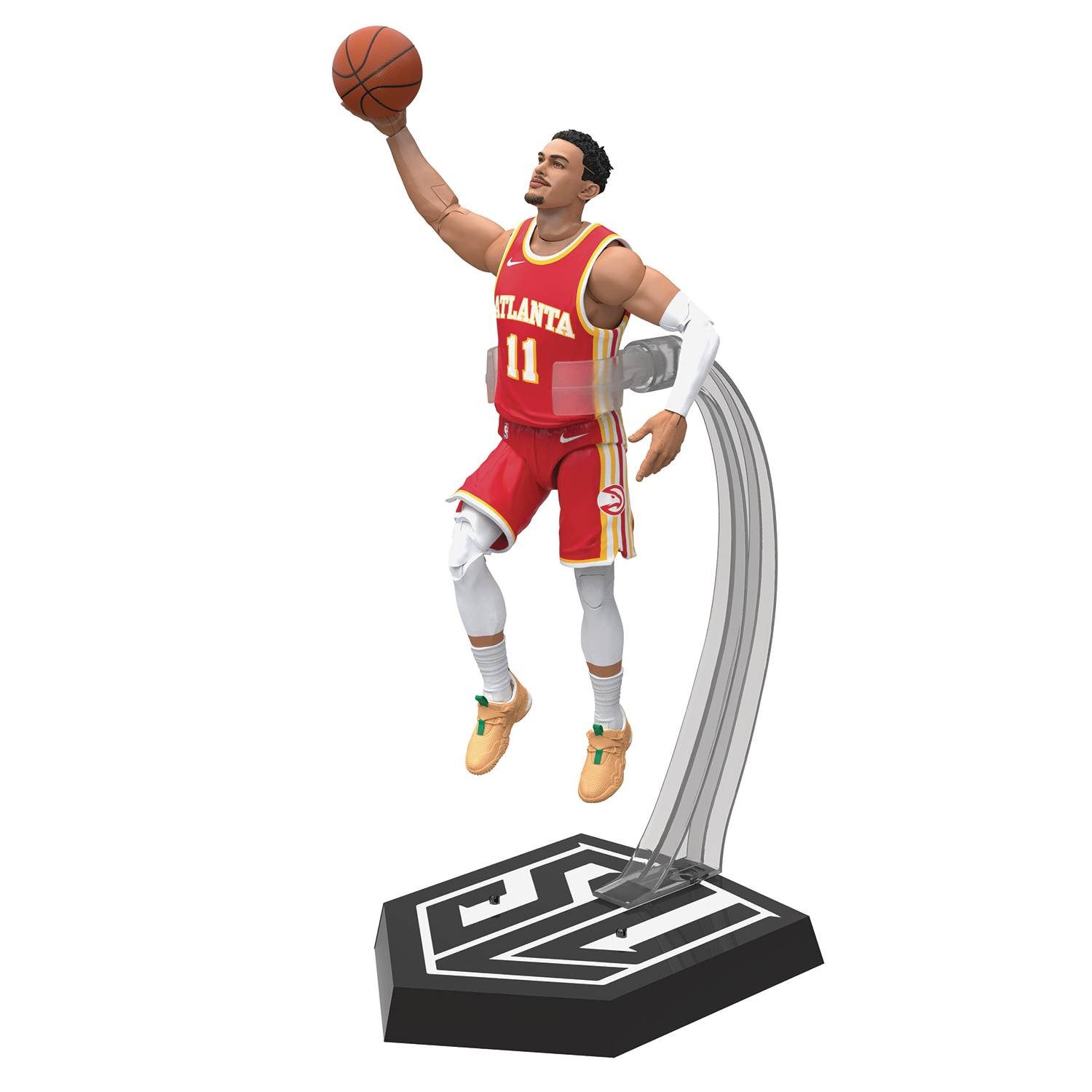 Hasbro Actionfigur Starting Lineup NBA Series 1 Trae Young 6 Inch Actionfigur