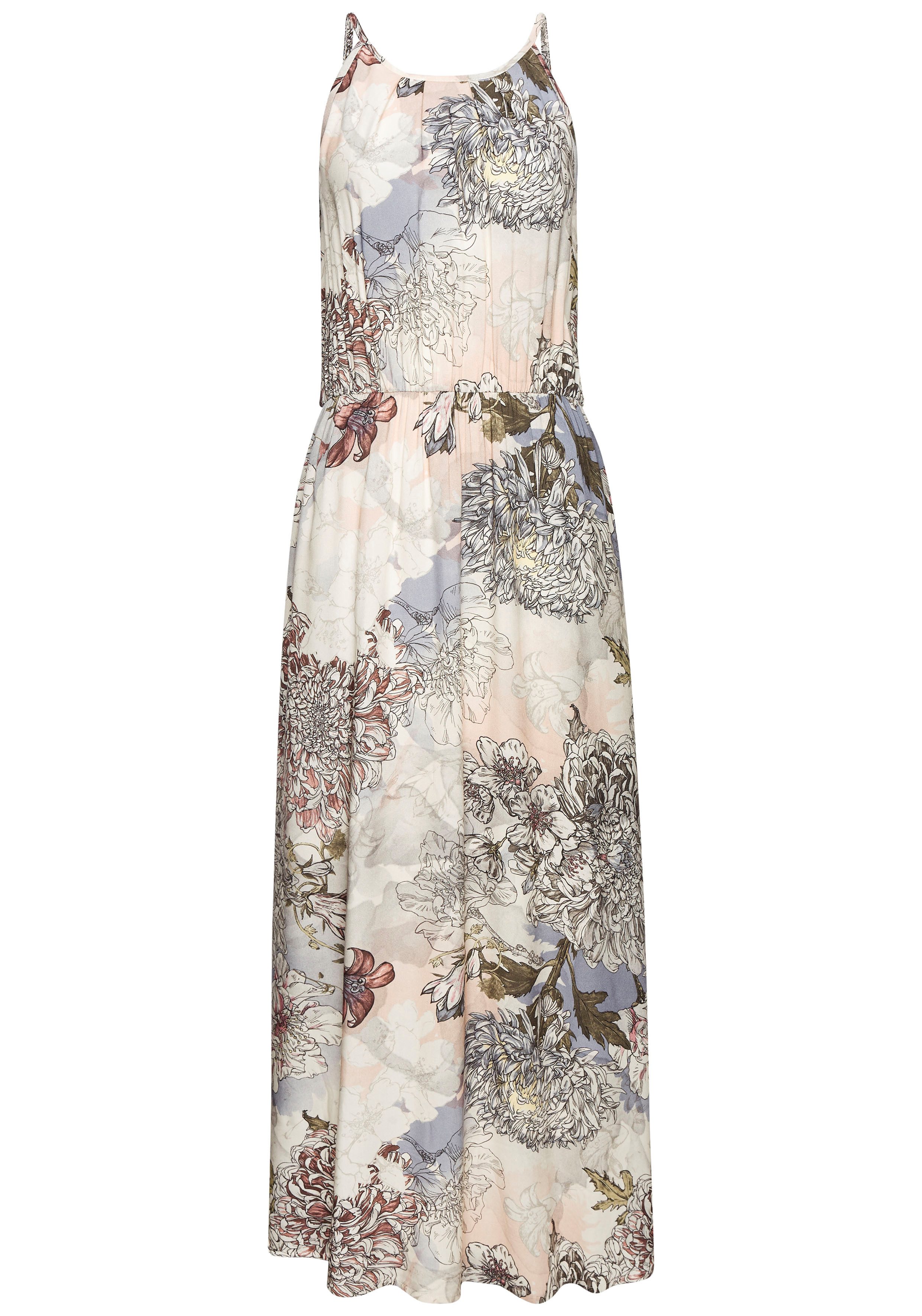 Buffalo Maxikleid mit Alloverprint, leichtes Sommerkleid, günstig online kaufen