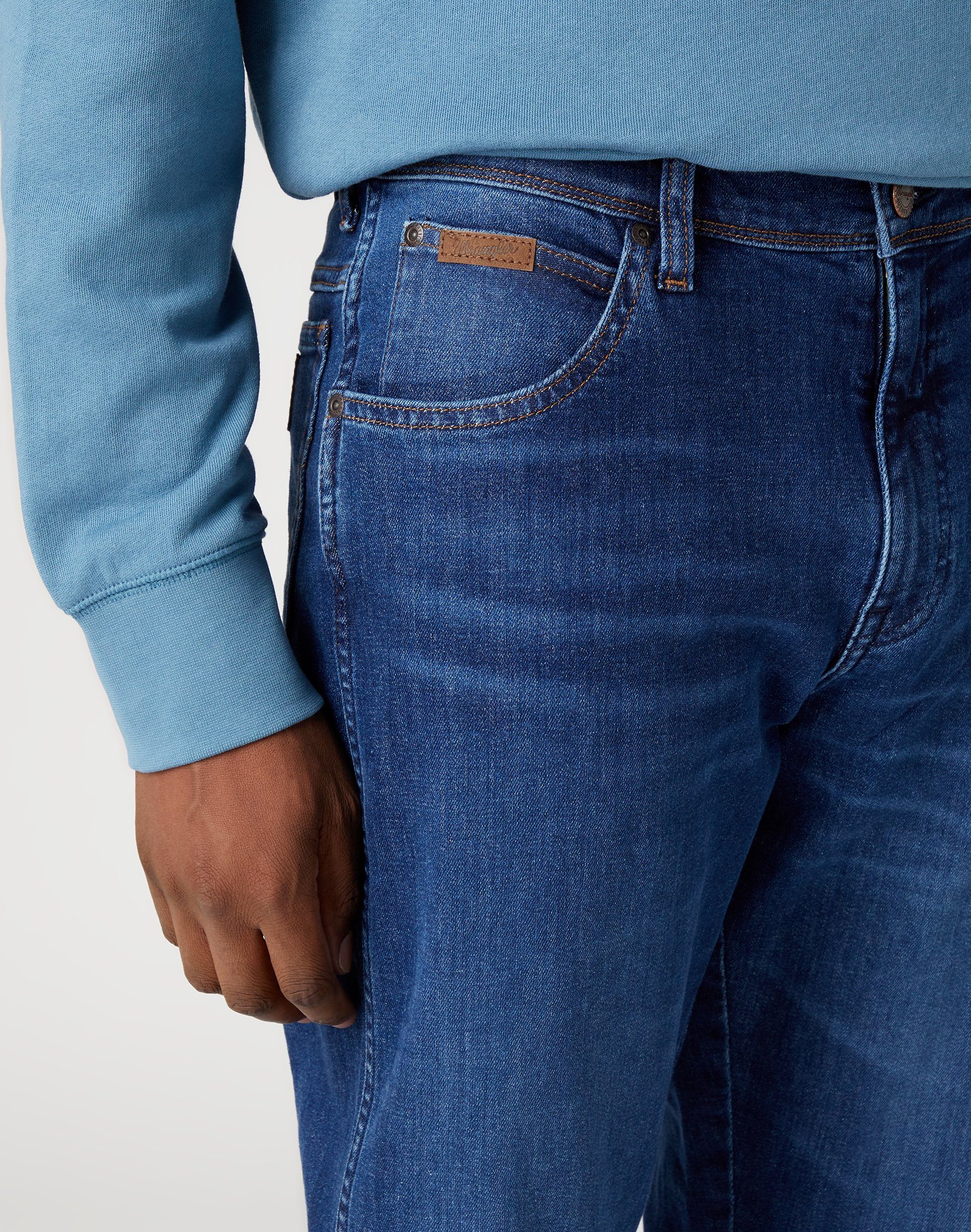 5-Pocket-Jeans WRANGLER way Wrangler free W121YJZ99 TEXAS