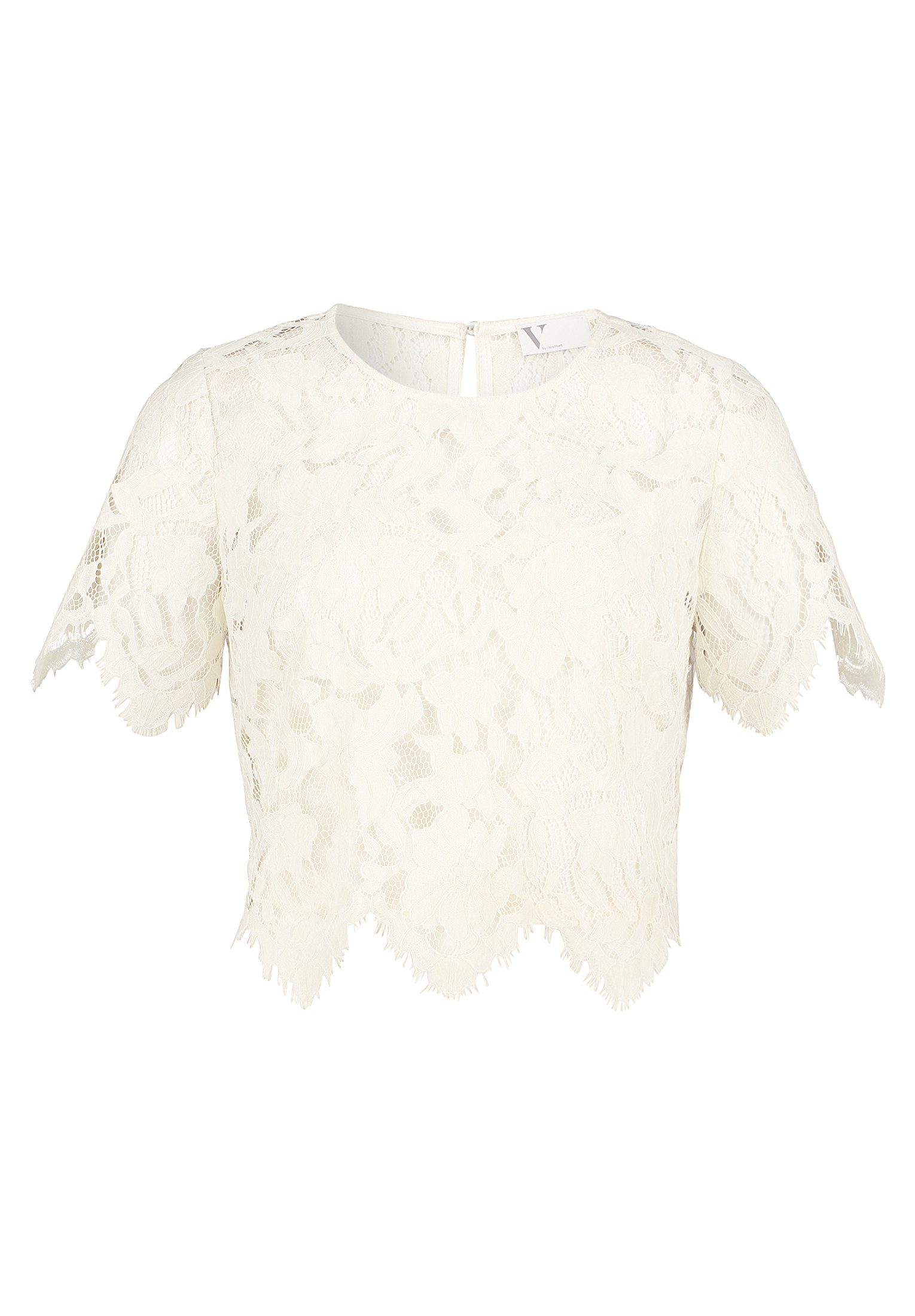 Vera Mont Spitzenbluse Damen kurzarm günstig online kaufen
