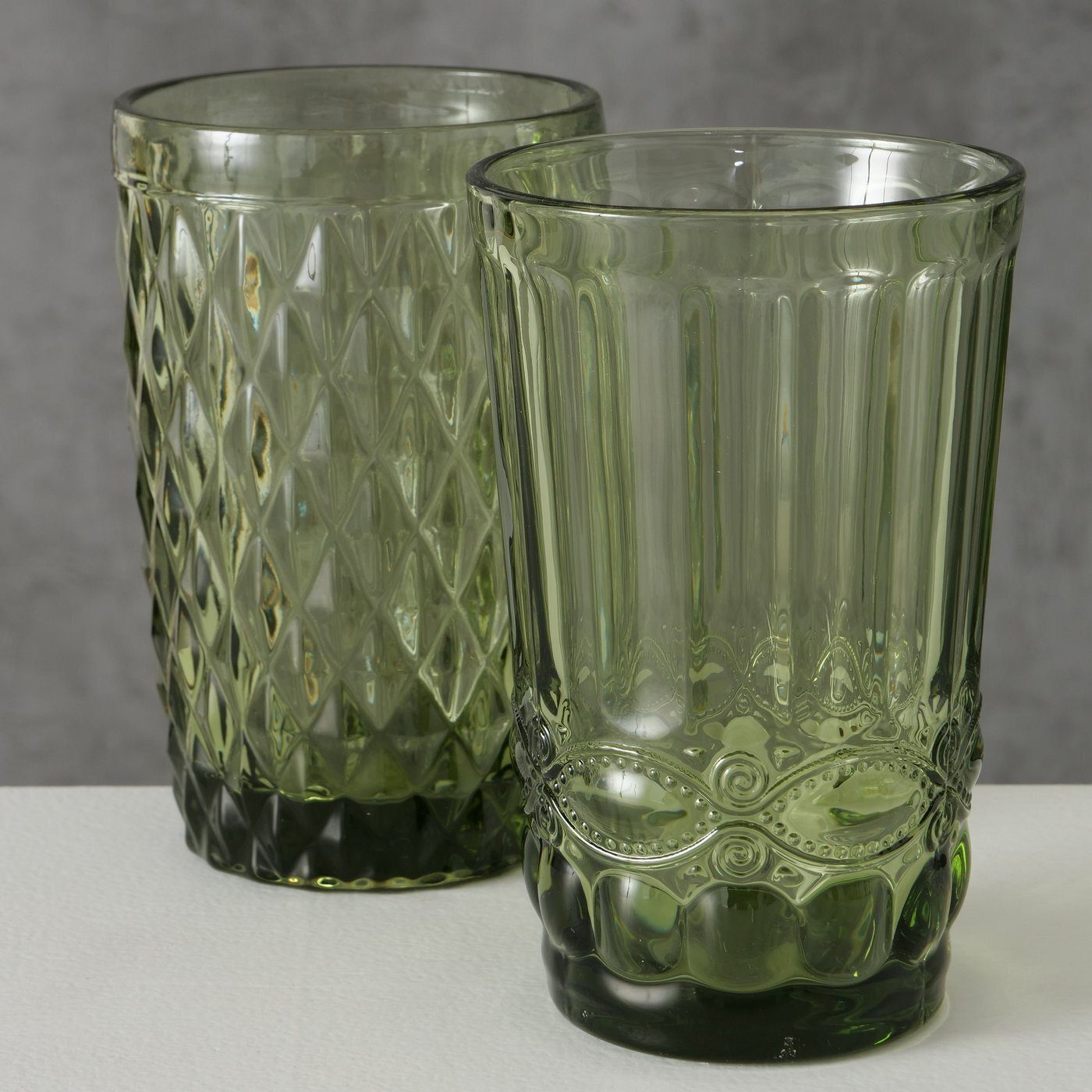 Aurora Glas klar 2er GmbH Trink GRUPPE Glas BOLTZE Set,