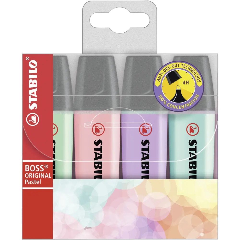 STABILO Buntstift Highlighter STABILO® BOSS® ORIGINAL PastelTextmarker STABILO® BOSS® OR