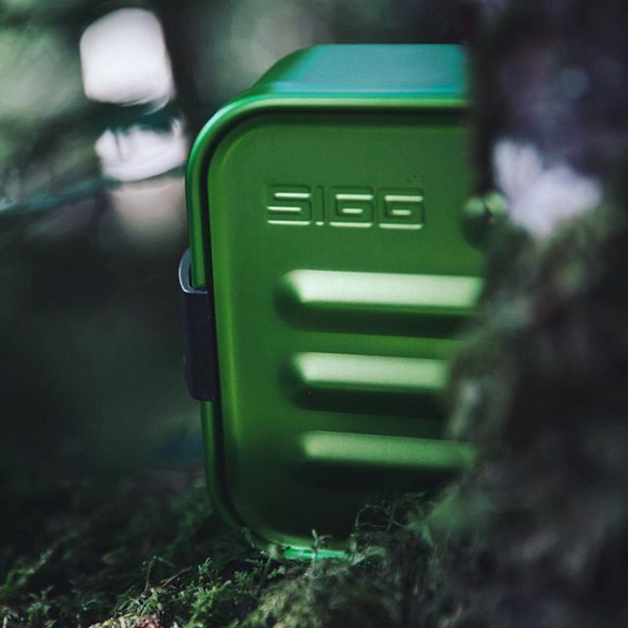 S, SIGG Sigg Box grün Geschirr-Set Plus Metal Lunch-Box