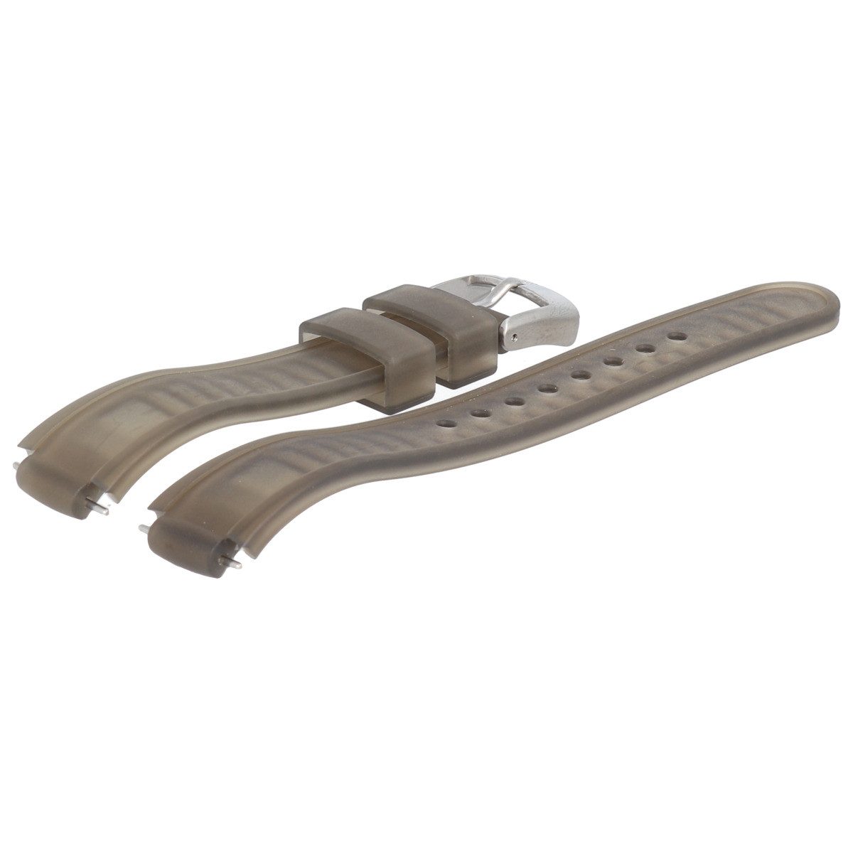 Victorinox Uhrenarmband 11mm Kunststoff Grau 001388