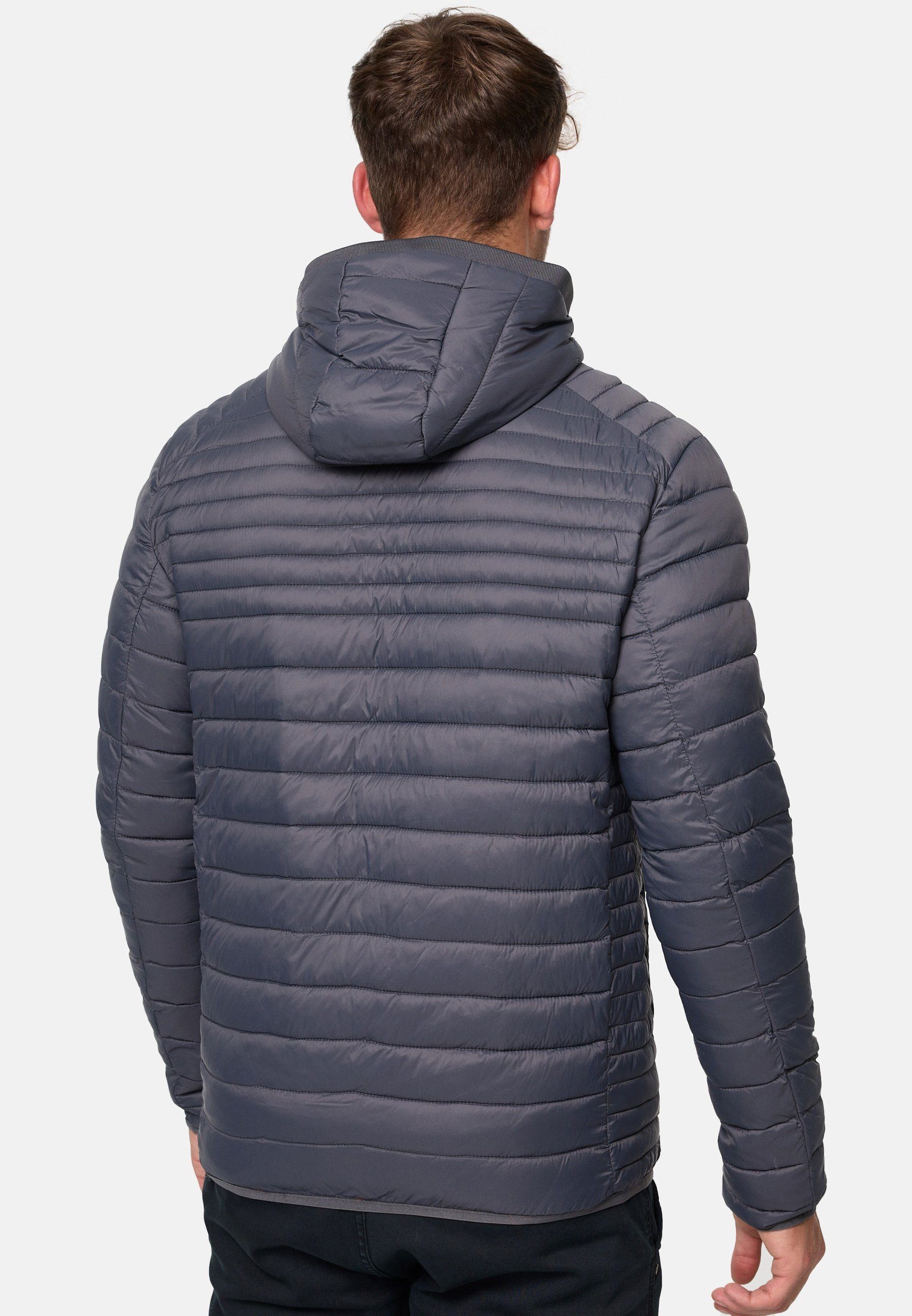 Indicode Steppjacke Herren Bowers Herrenjacke Daunen-Optik