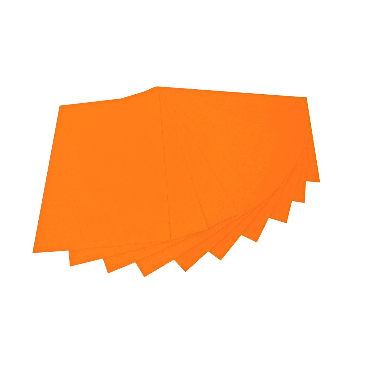 Folia Max Bringmann KG Bastelfilz folia Bastelfilz 150g/m² orange 20x30cm 10 Blatt