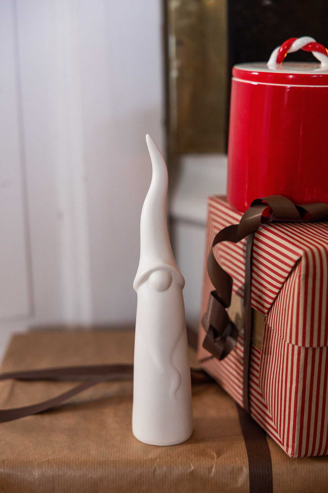 Storefactory Weihnachtsfigur Wichtel Erik Keramik Weiß Weihnachtsdeko, Deko günstig online kaufen