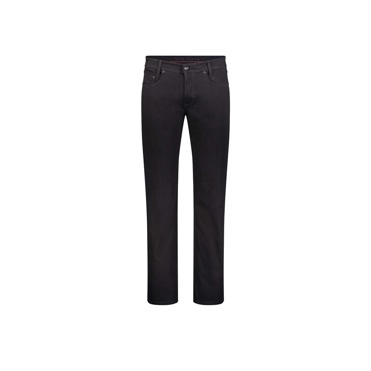 MAC Straight-Jeans schwarz regular (1-tlg)