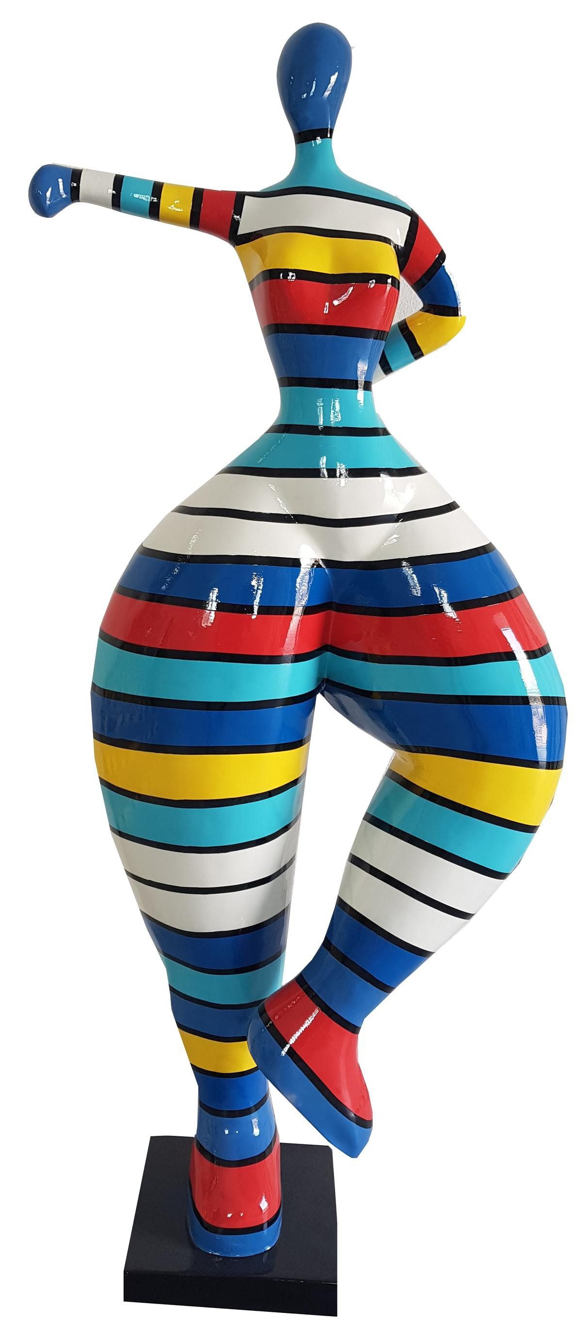 JVmoebel Skulptur Bunte abstrakte Figur aus Handarbeit, Made in Europa