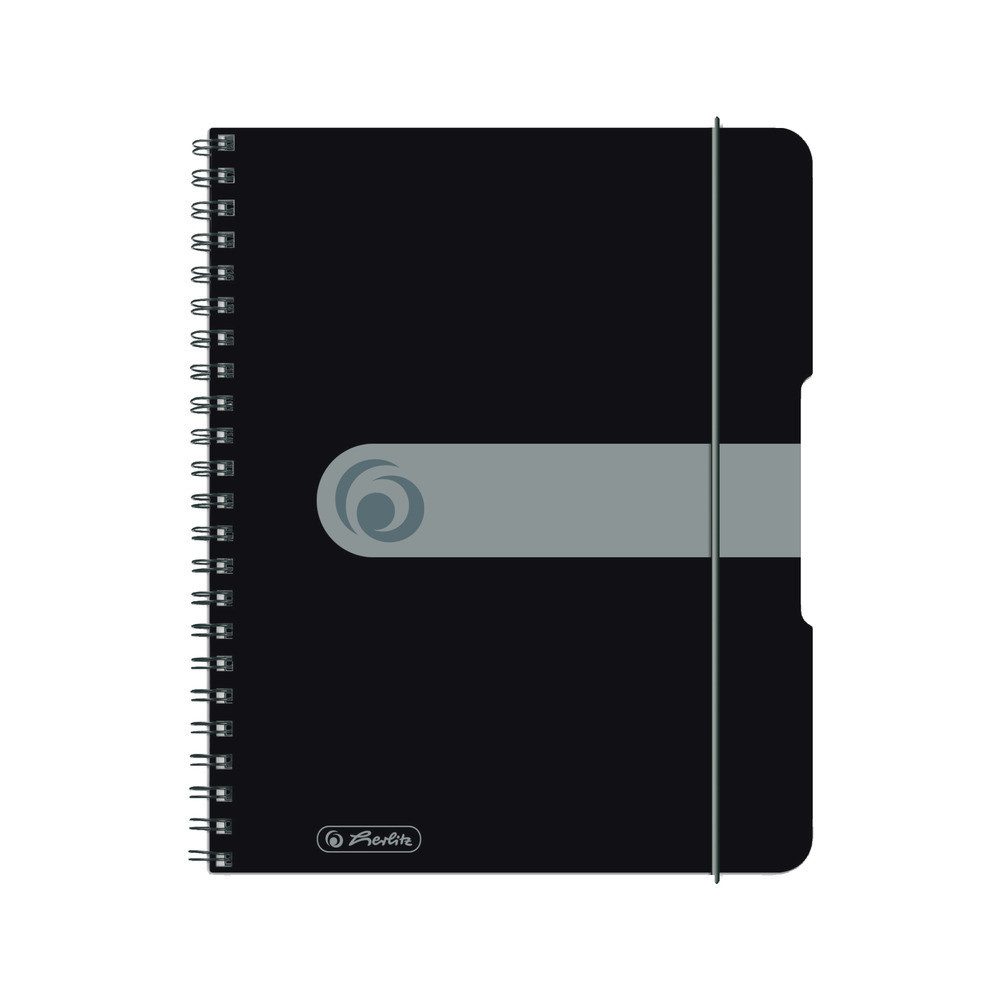 Herlitz Notizblock herlitz Spiralblock to go A5 80 Blatt Motiv