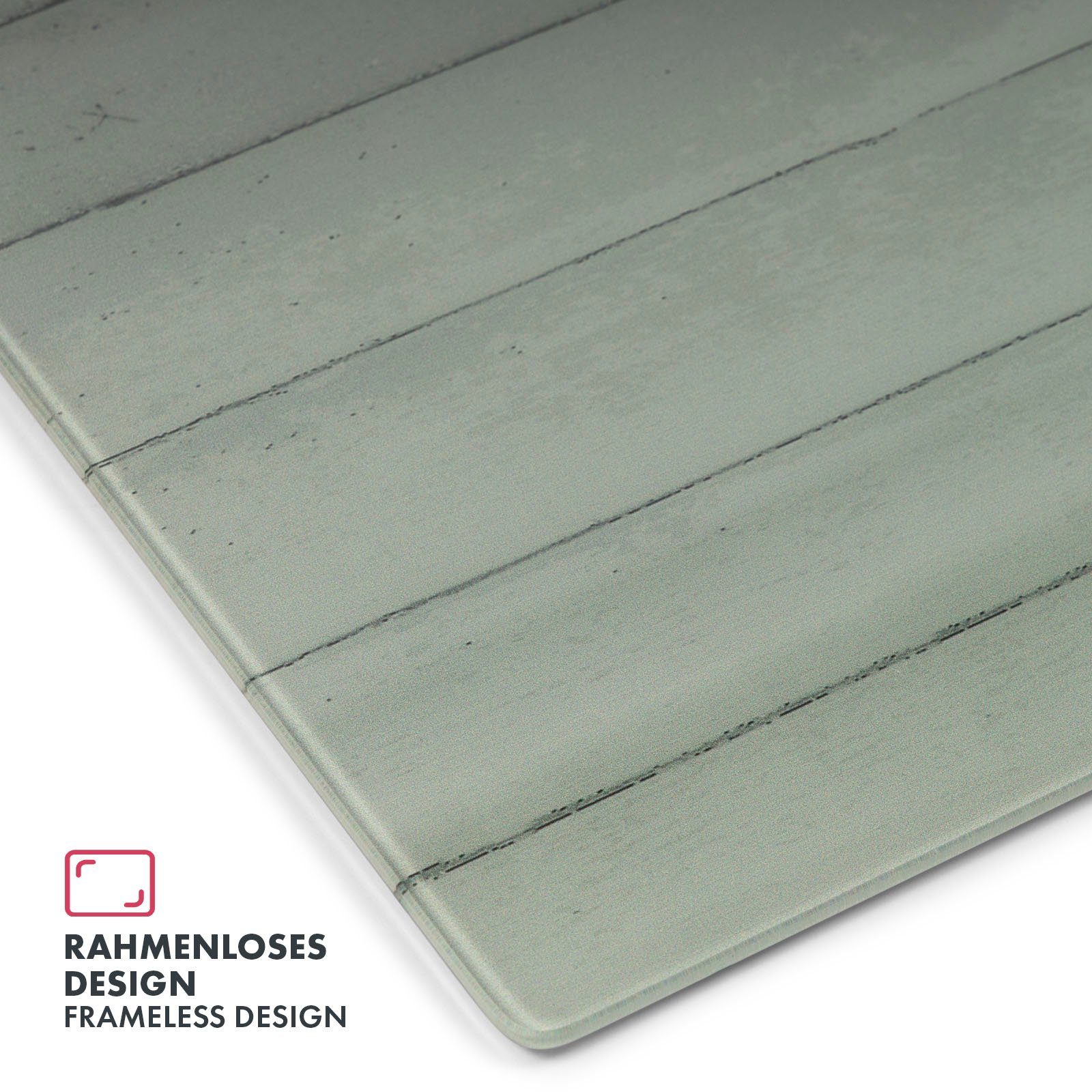 Memoboard Kubus & & Größen Grau Farben Bahar Montagematerial Magnete, Design-Glas-Memoboard, Verschiedene - Inkl.