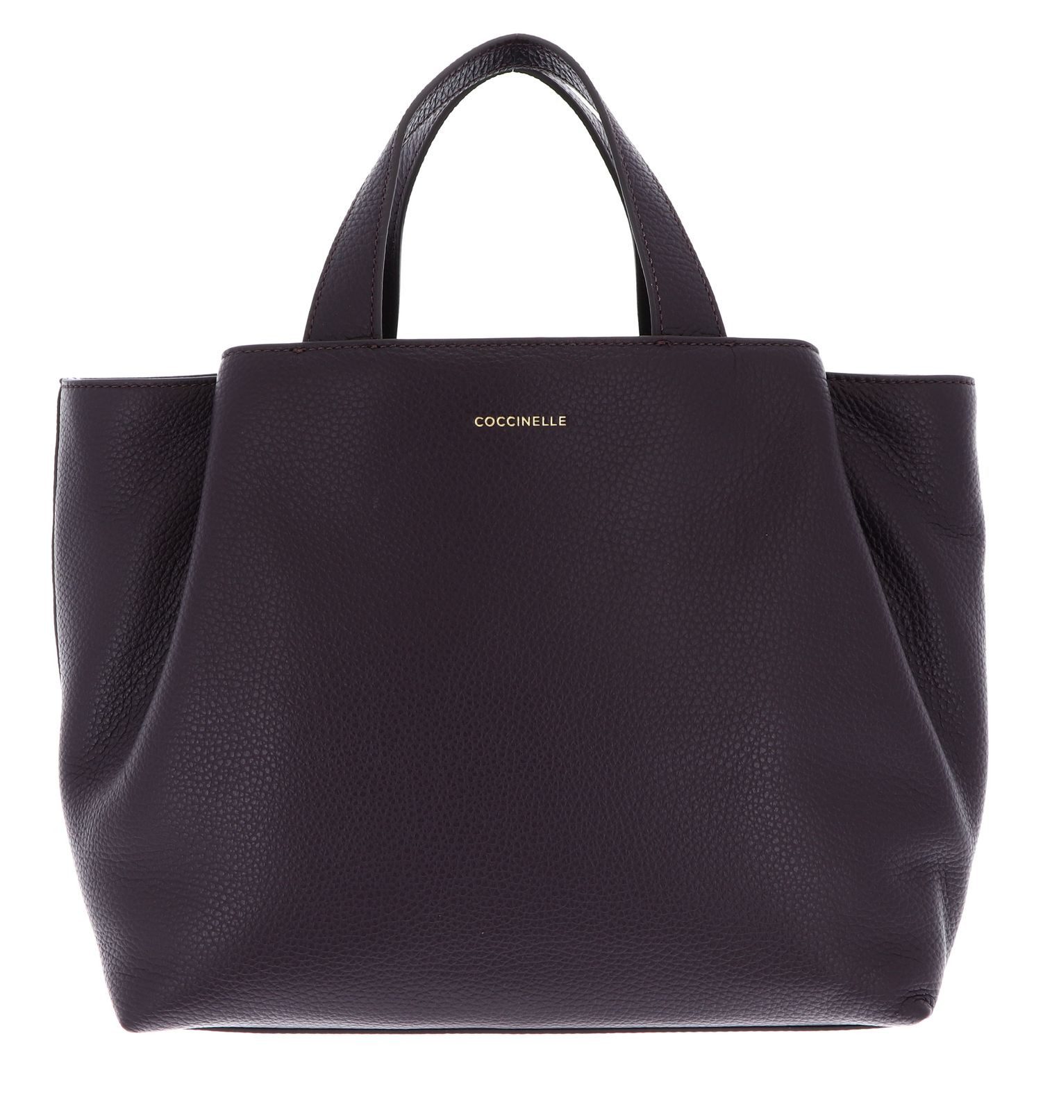 COCCINELLE Schultertasche Handbag Grained Leather, aus echtem Rindsleder