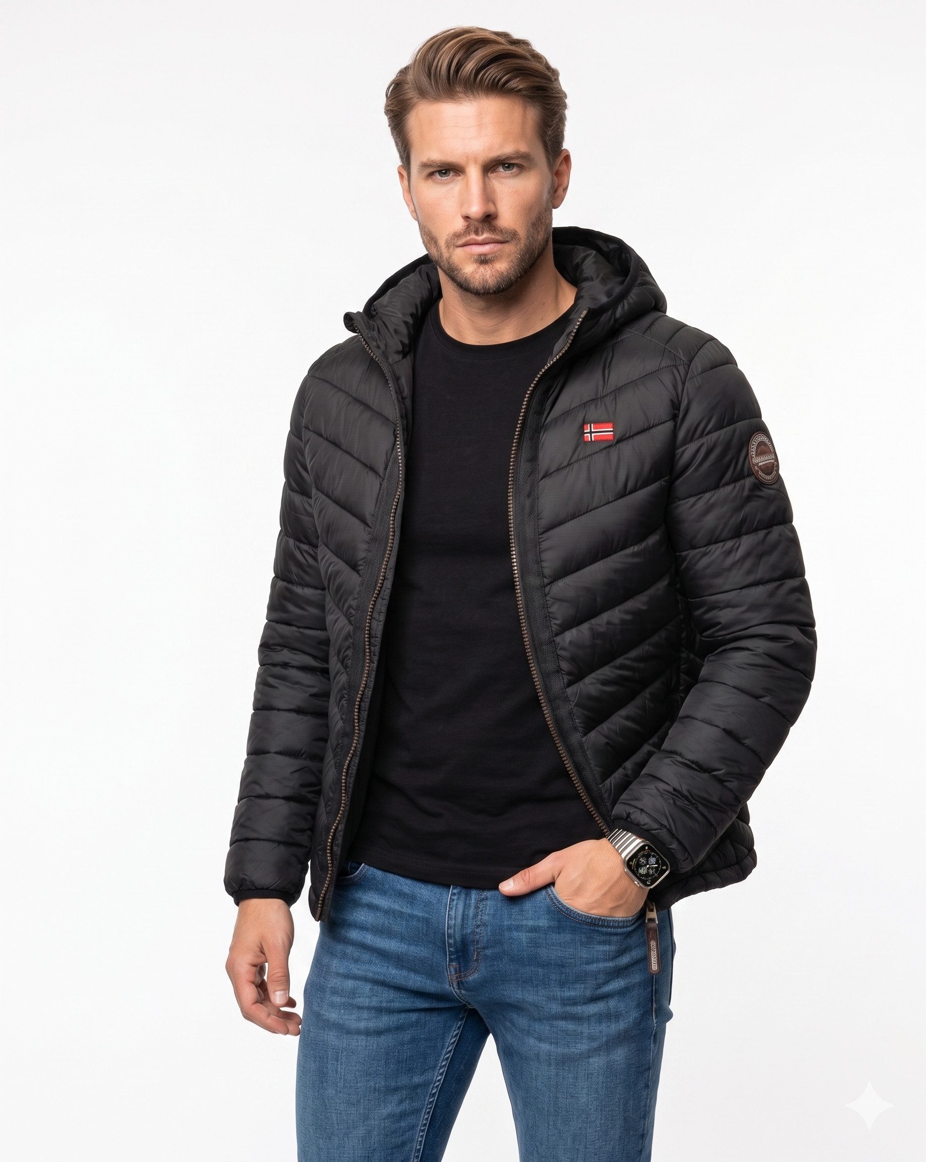 Geographical Norway Steppjacke leichte Übergangsjacke für Frühling & Herbst