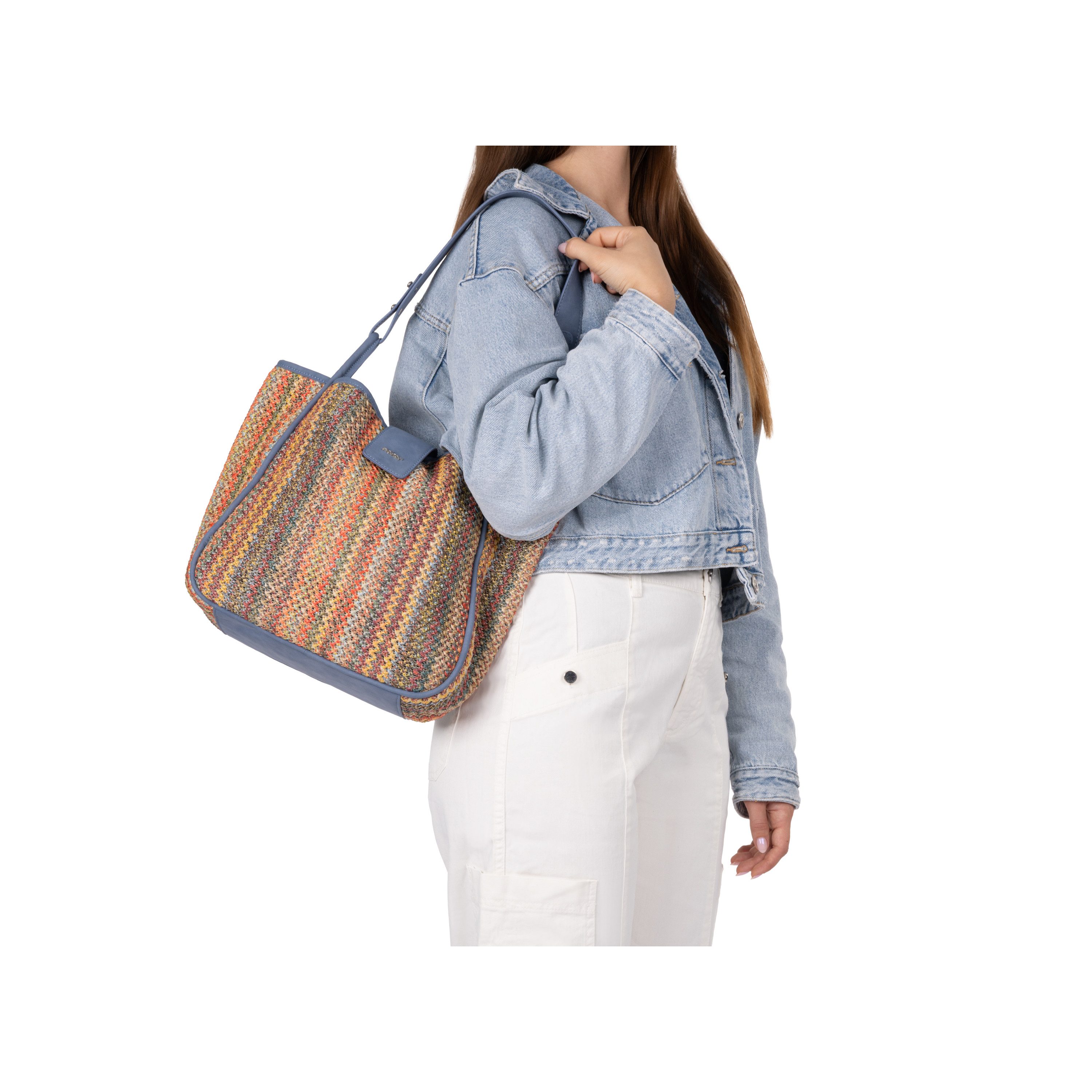 Rieker Shopper, Set 2tlg, mit herausnehmbarer Innentasche, Umhängetasche