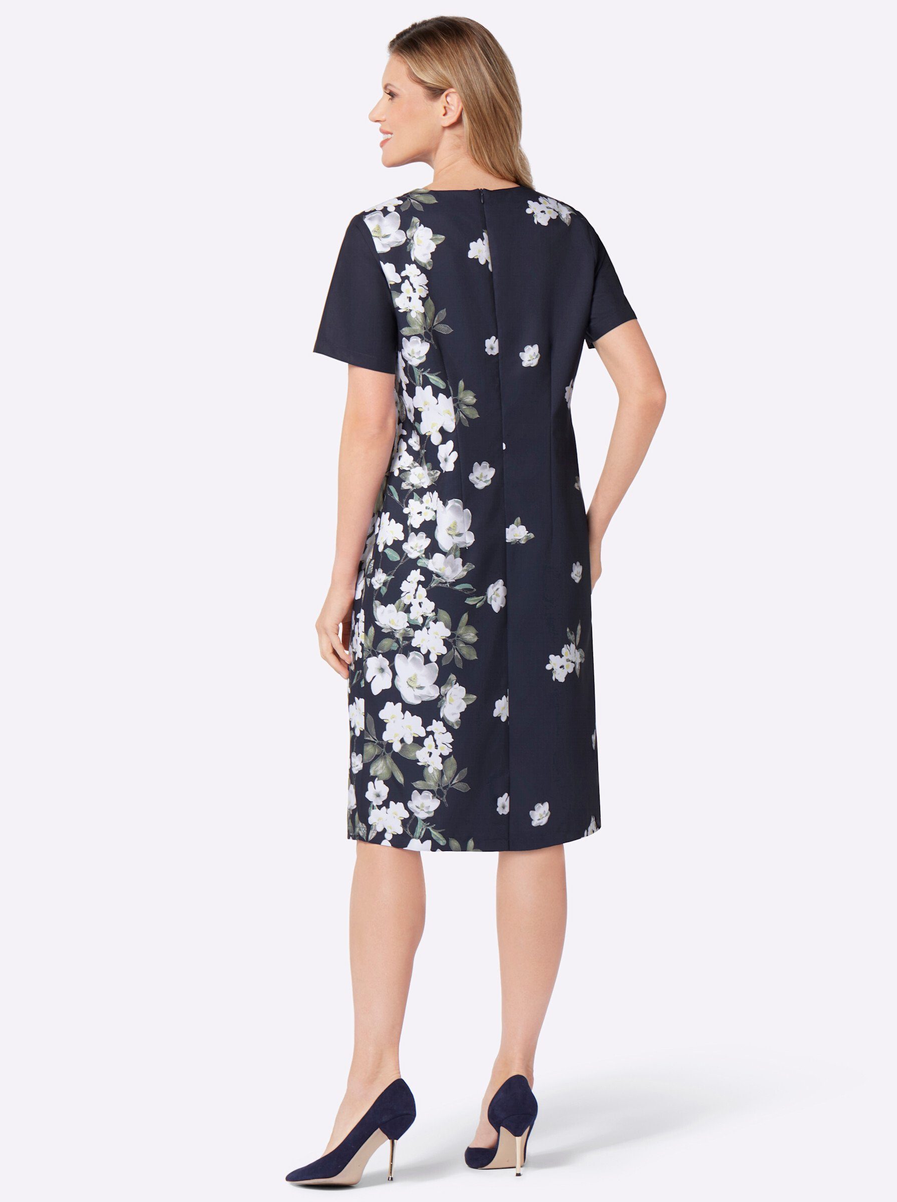 Sieh an! Etuikleid Druckkleid günstig online kaufen
