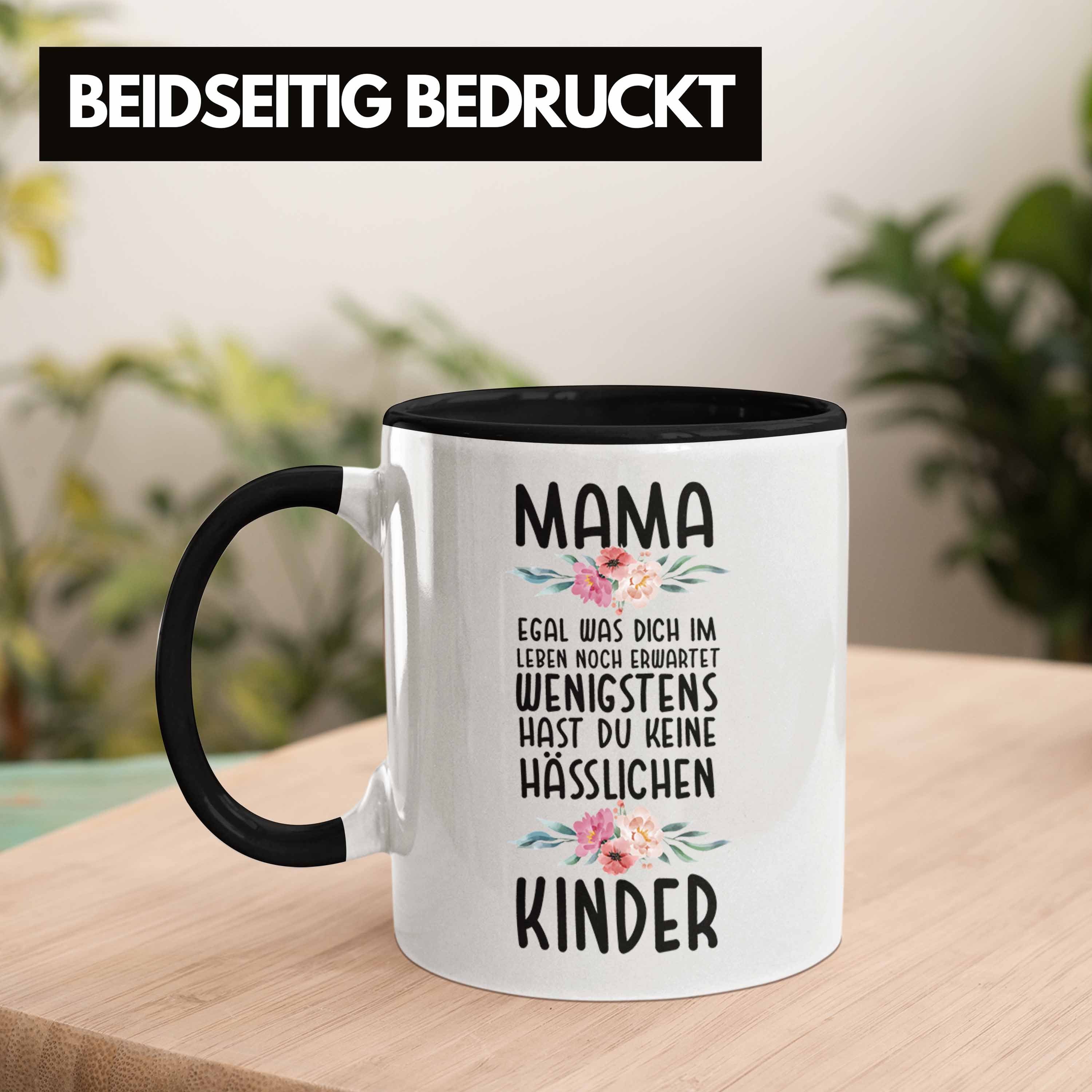 Hässliche Spruch Mami Trendation Mutter Kinder von - Tasse Schwarz Muttertag Tasse Geburtstag Mama Trendation Geschenk Kinder