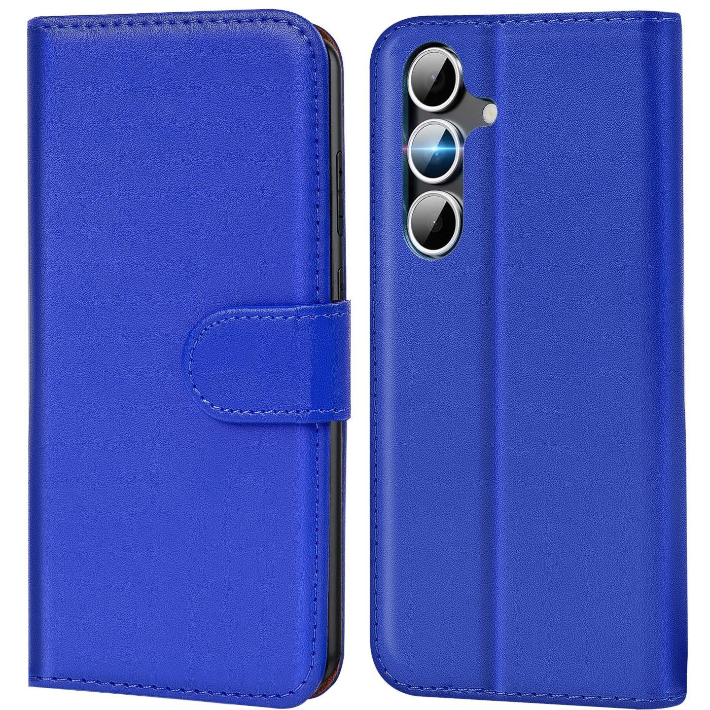 CoolGadget Handyhülle Wallet Klapp Tasche Book Case für Samsung Galaxy S25, Hülle Klapphülle Flip Cover Etui Schutzhülle