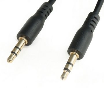 valonic valonic - AUX Kabel kurz, 50cm, 3,5 mm, Audiokabel, Klinke Audio-Kabel, 3,5-mm-Klinke, 3,5-mm-Klinke (50 cm), perfekt für sehr kurze Verkabelungswege - z.B. im Auto