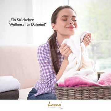Lavea Seiftuch Elena, 30x30cm aus 100% Baumwolle, einzigartig weiche Seiftücher (Set, 10-St), ideal für die schonende Reinigung von Gesicht und Händen