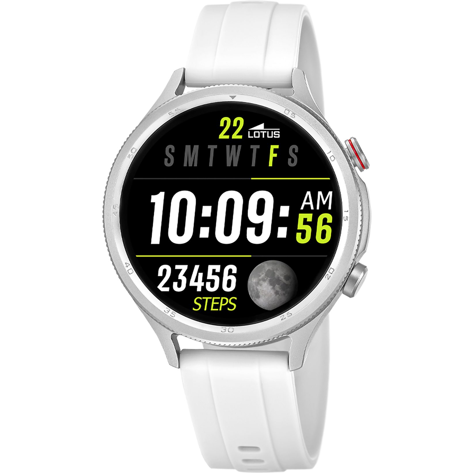 Lotus Smartwatch Smartwatch, Armbanduhr,Damenuhr,Bluetooth,Steuerung der Smartphone-Kamera,Wecker