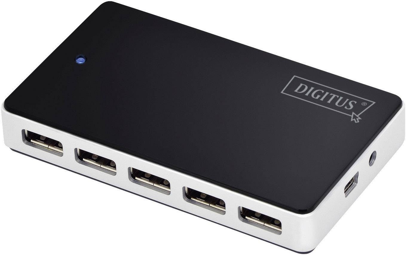 USB-Verteiler DIGITUS USB 2.0 HUB, 10 PORT