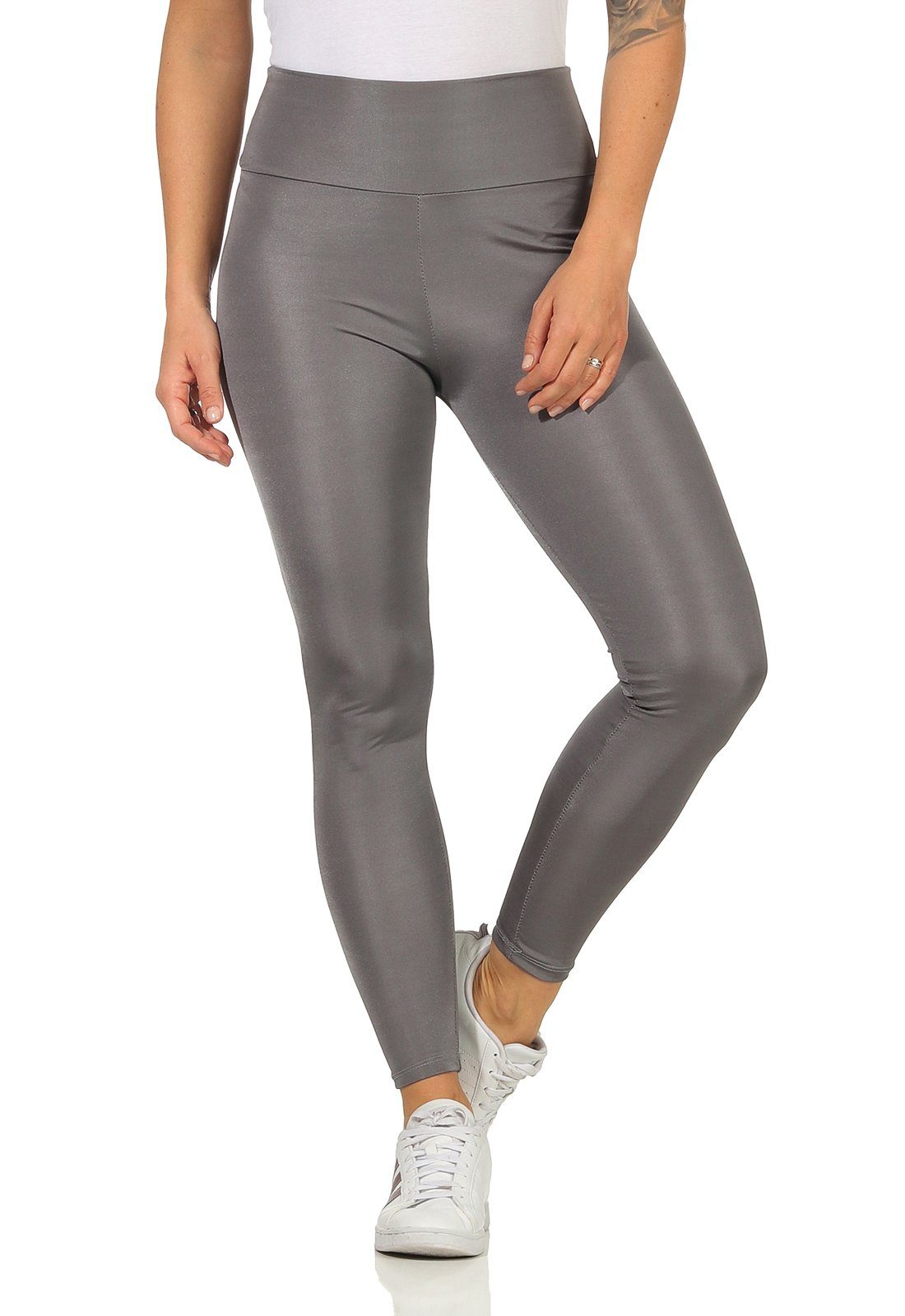 Rock Creek Leggings Damen Leggings mit breitem Bündchen D-463