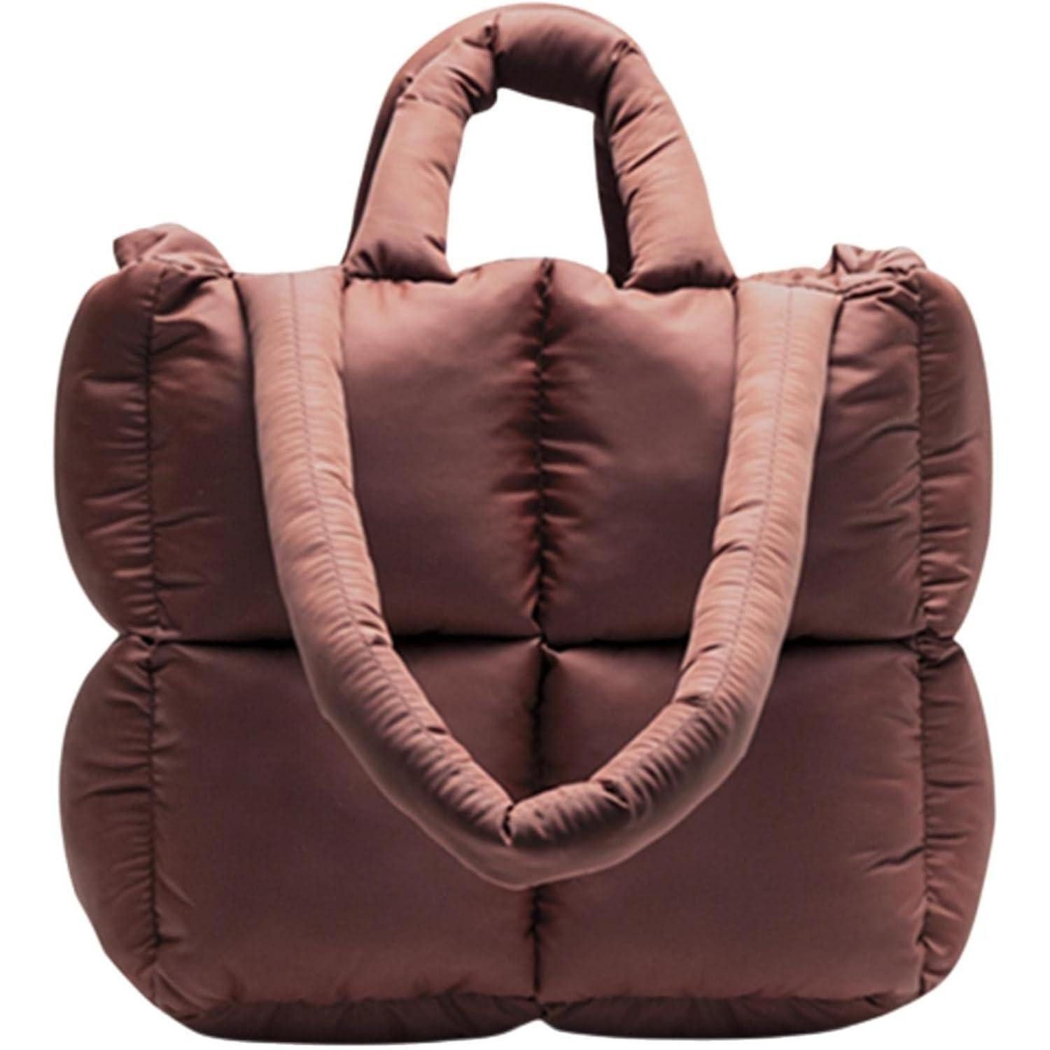 LuxusKollektion Handtasche "Puffer Quilted Tote Bag Women's Glossy Down Shoulder