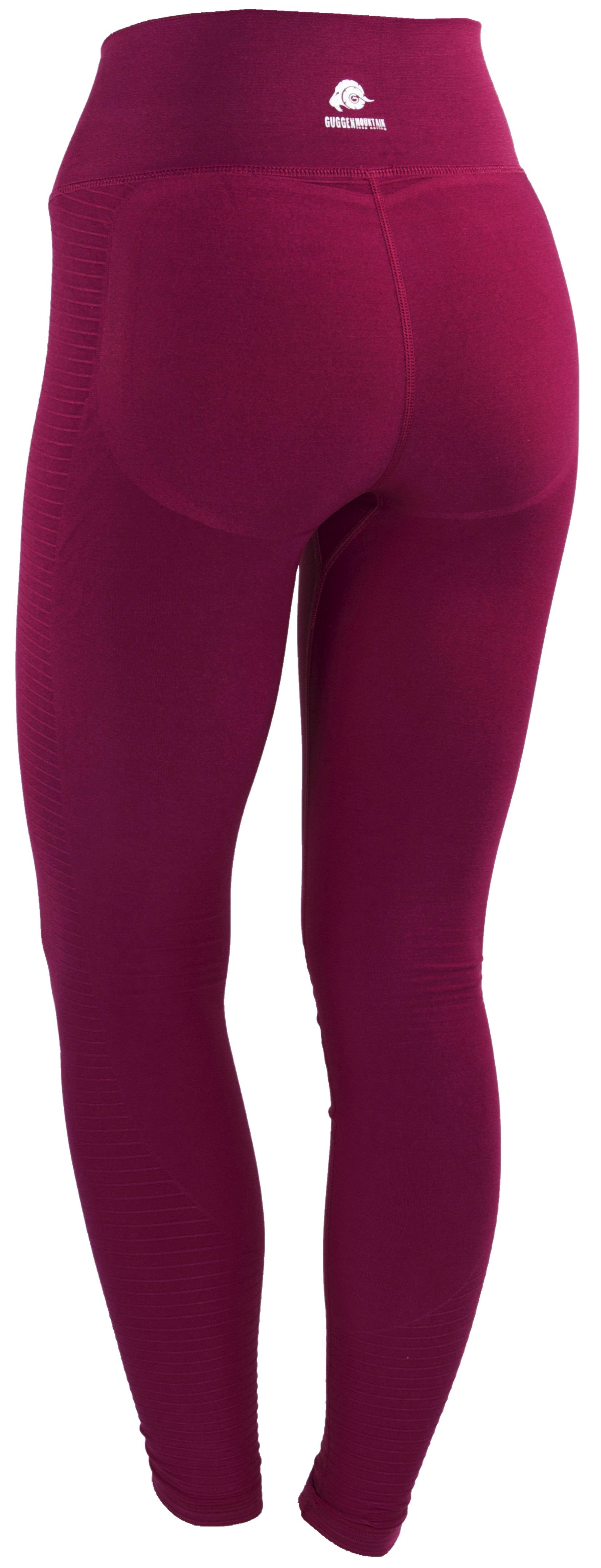 GUGGEN Mountain Seamless Leggings Figurformende Damen Sportleggings Seamles günstig online kaufen