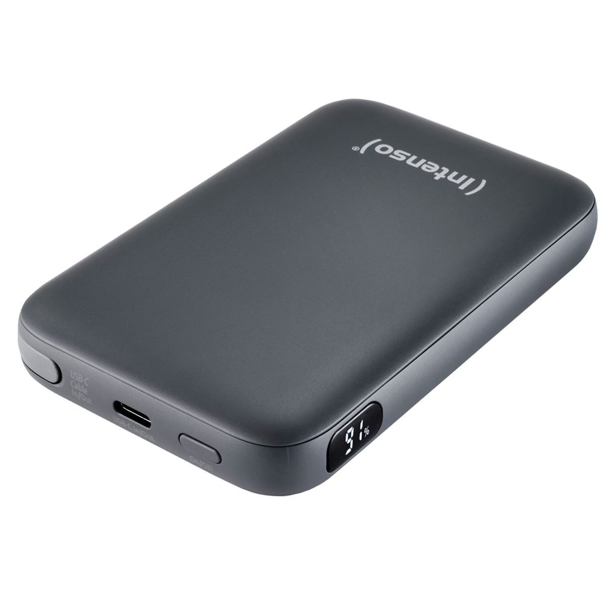 Intenso Powerb. S10000 10000mAh integr.USB-C Kabel Powerstation