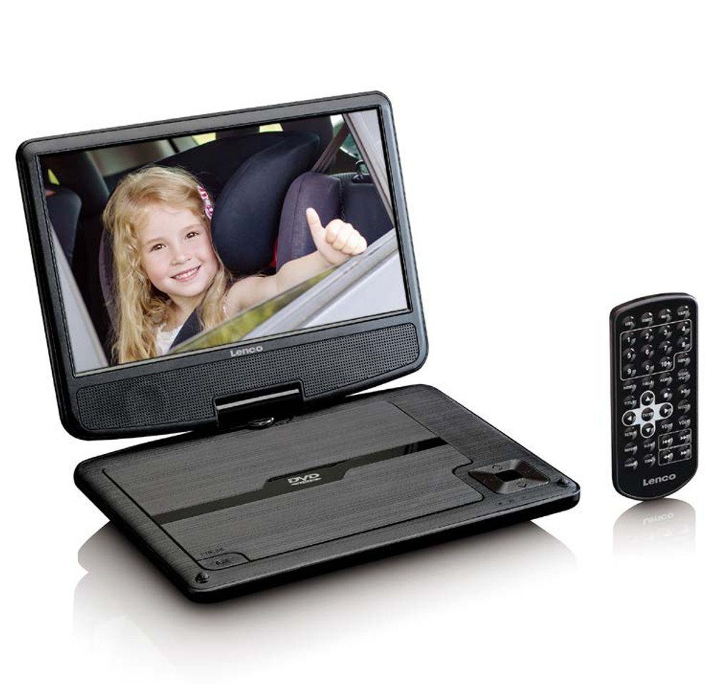 Lenco Lenco DVP-901 Портативний dvd плеєр Tisch 22,9 cm (9) Schwarz DVD програвачі