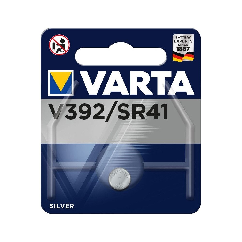 Varta V392 Knopfzelle für Elektronikgeräte. Knopfzelle