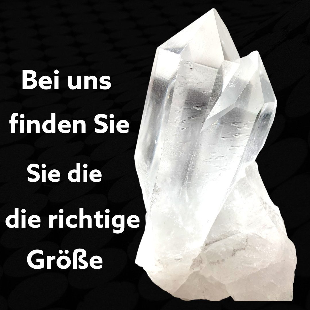 Steinfixx® Edelstein Bergkristall Quarz Stufe I wählbar 50gr. bis 500gr., (Besonderer Kristall – außergewöhnliches Geschenk, 1-St., naturbelassen und unbehandel – Bild 4 von 5