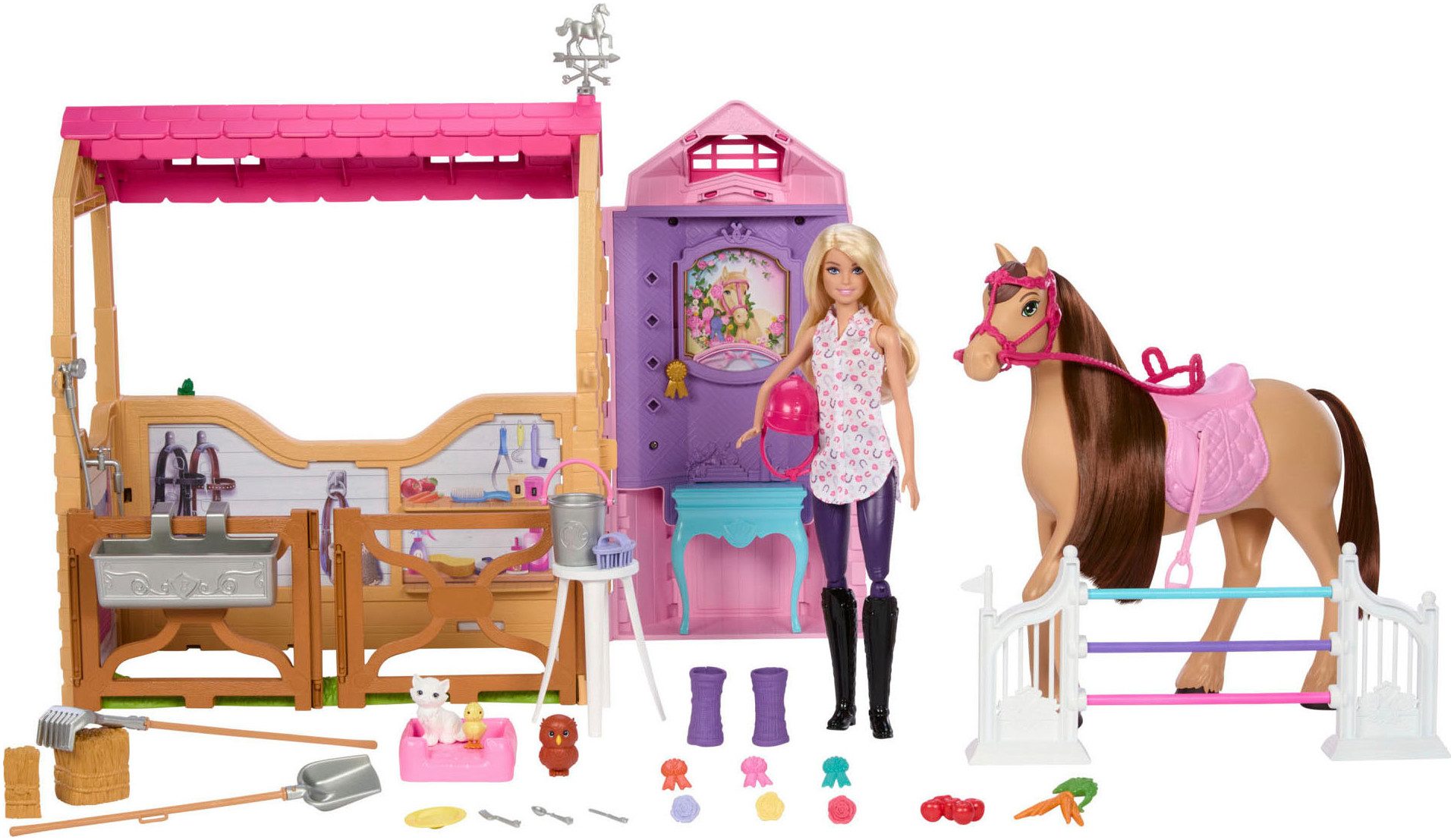 Barbie Spielwelt Barbie Mysteries: Das geheimnisvolle Pferdeabenteuer-Spielset