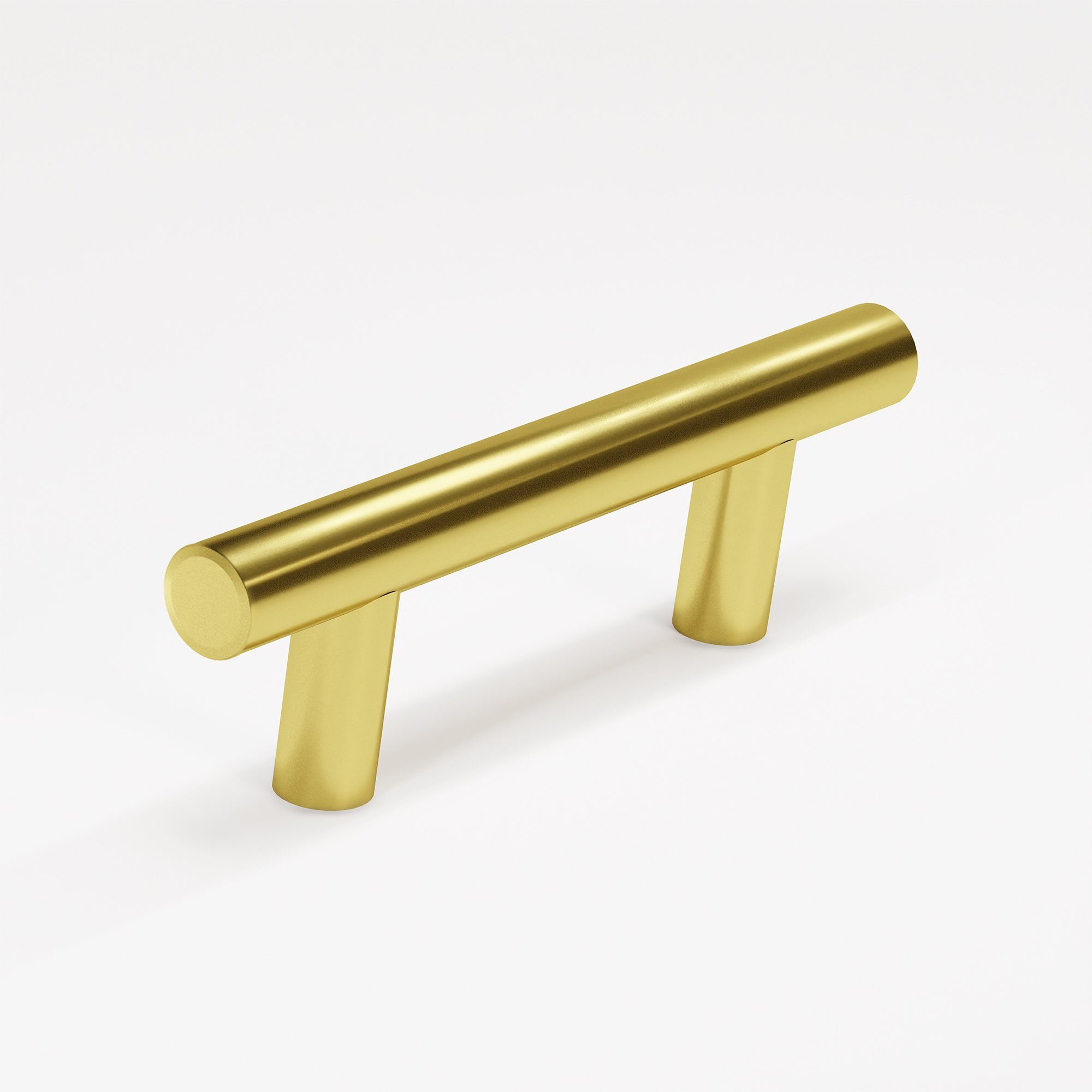 Prima-Online Möbelgriff Möbelgriff Küchengriff Schrankgriff mit Schrauben Gold 10-50cm (1-St)