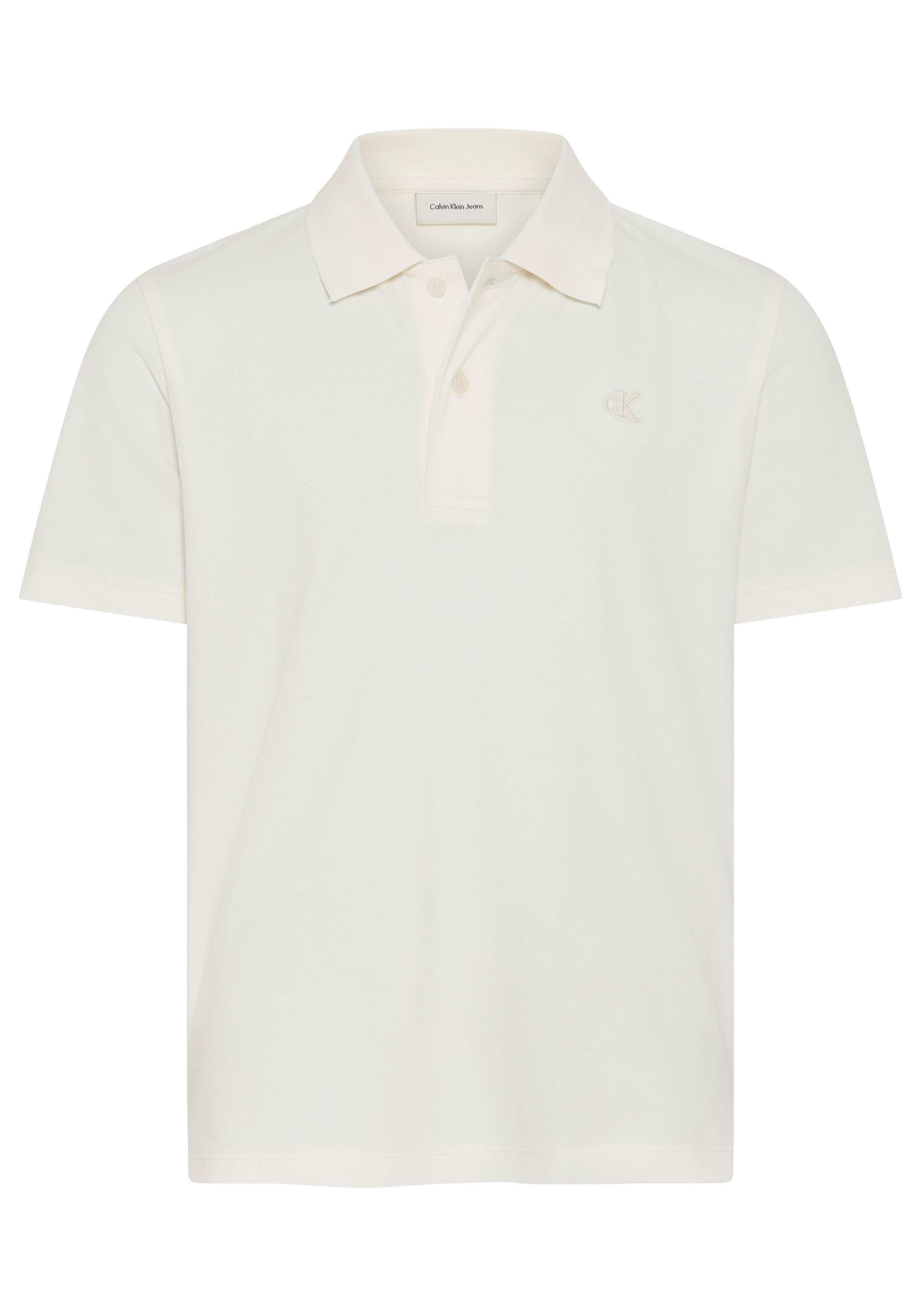 Calvin Klein Jeans Poloshirt SOLID PIQUE POLO SS Regular fit mit Polokragen
