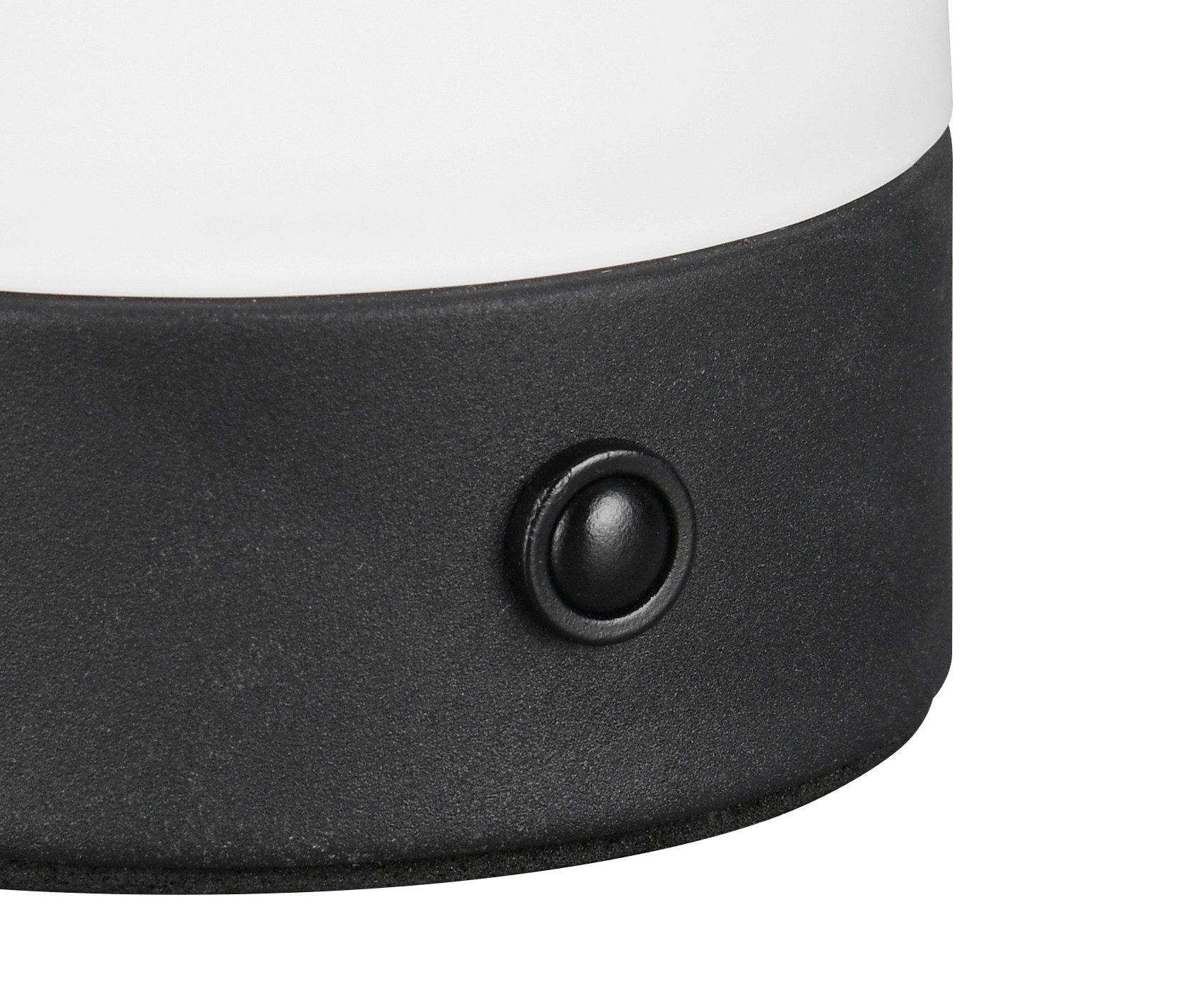 Reality Leuchten LED Tischleuchte DOOLEY, Akku LED Tischlampe aus Glas, Höhe 18 cm Ø 14cm, IP20 1,5W LED, Dimmfunktion, USB-Ladefunktion, mehrere Helligkeitsstufen, LED fest integriert, Warmweiß, 140 Lumen 3000K warmweiß, Touchdimmer, USB-Ladeanschluss