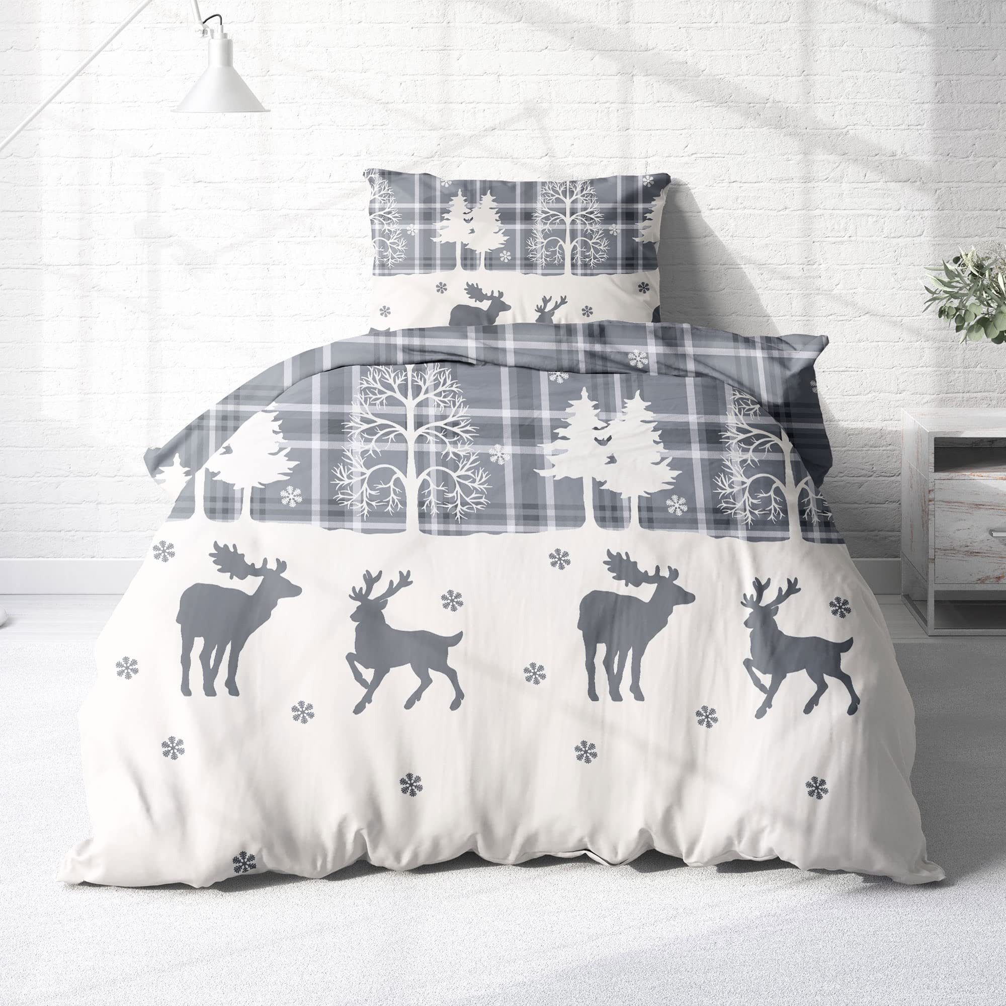 Träumschön Bettwäsche Premium Biber 135x200 cm günstig online kaufen