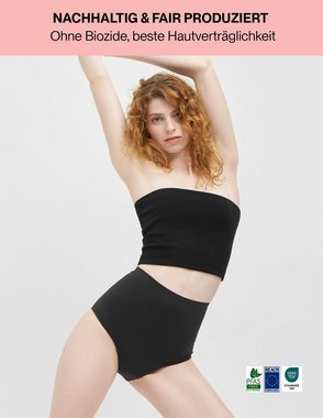 MyMonthlys Inkontinenzslip 3er Sparset High Waist Slip Inkontinenz / Blasenschwäche fast bis 55ml (Sparset, 3er-Pack) hohe Bund über dem Bauchnabel