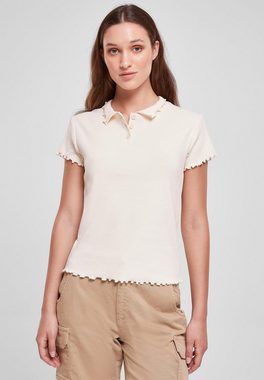 URBAN CLASSICS T-Shirt Urban Classics Damen Ladies Rib Polo Tee (1-tlg)