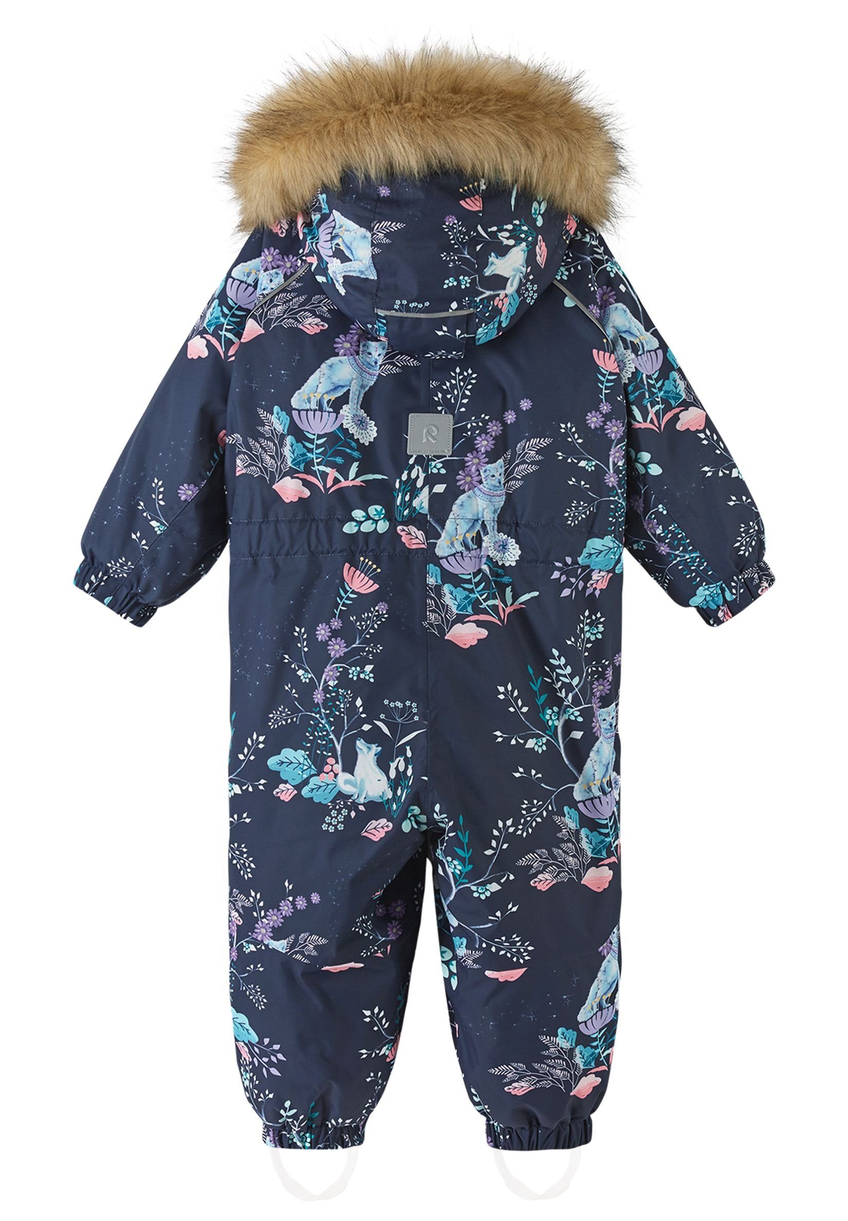 innen Navy Bundweitenregulierung Schneeoverall Lappi reima Pink