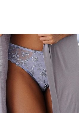 LASCANA Slip Dessous mit schöner Blümchen-Stickereispitze