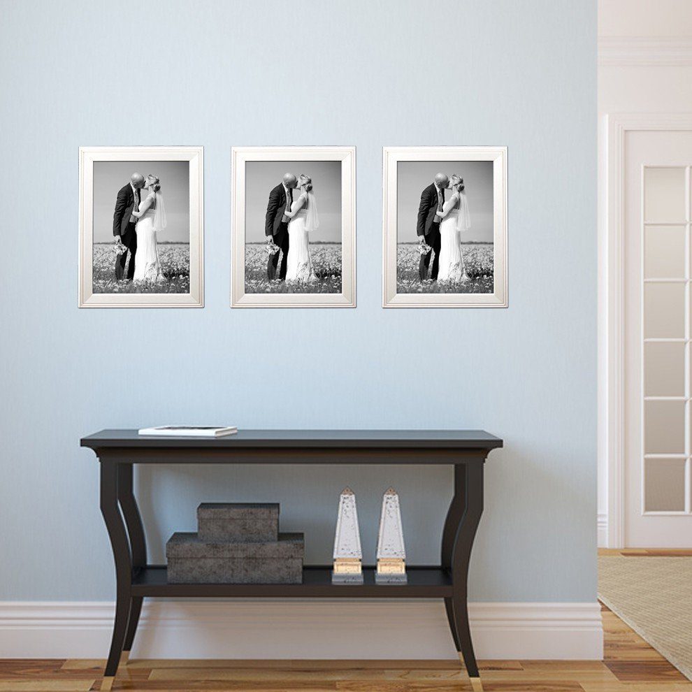 PHOTOLINI Bilderrahmen 3er Set im Landhaus-Stil günstig online kaufen