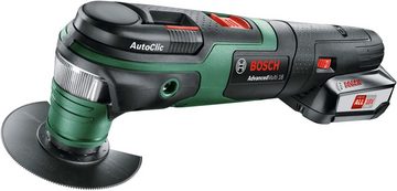 Bosch Home & Garden Akku-Multifunktionswerkzeug AdvancedMulti 18, 18 V, Set, mit Zubehörset, Akku 18V/2,5 Ah und Ladegerät