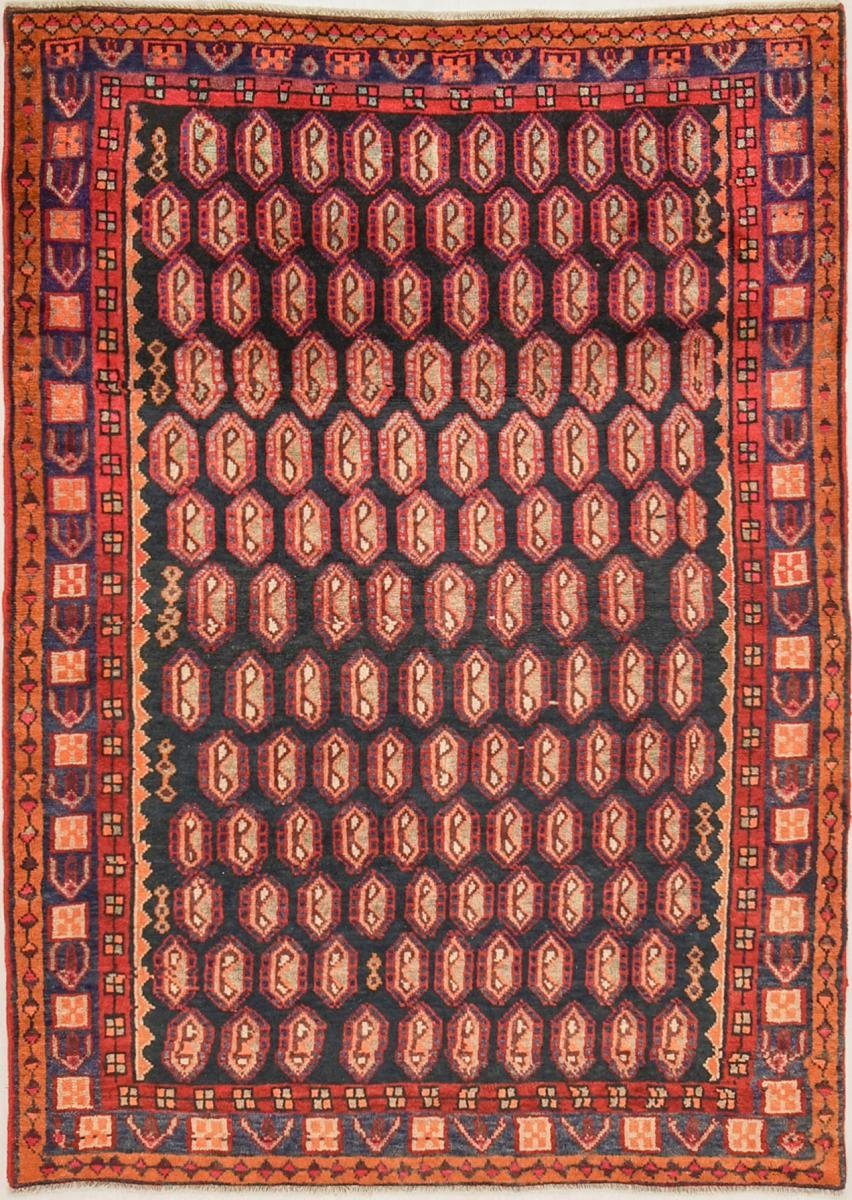 Orientteppich Mahal 160x225 Handgeknüpfter Orientteppich / Perserteppich, Nain Trading, rechteckig, Höhe: 12 mm