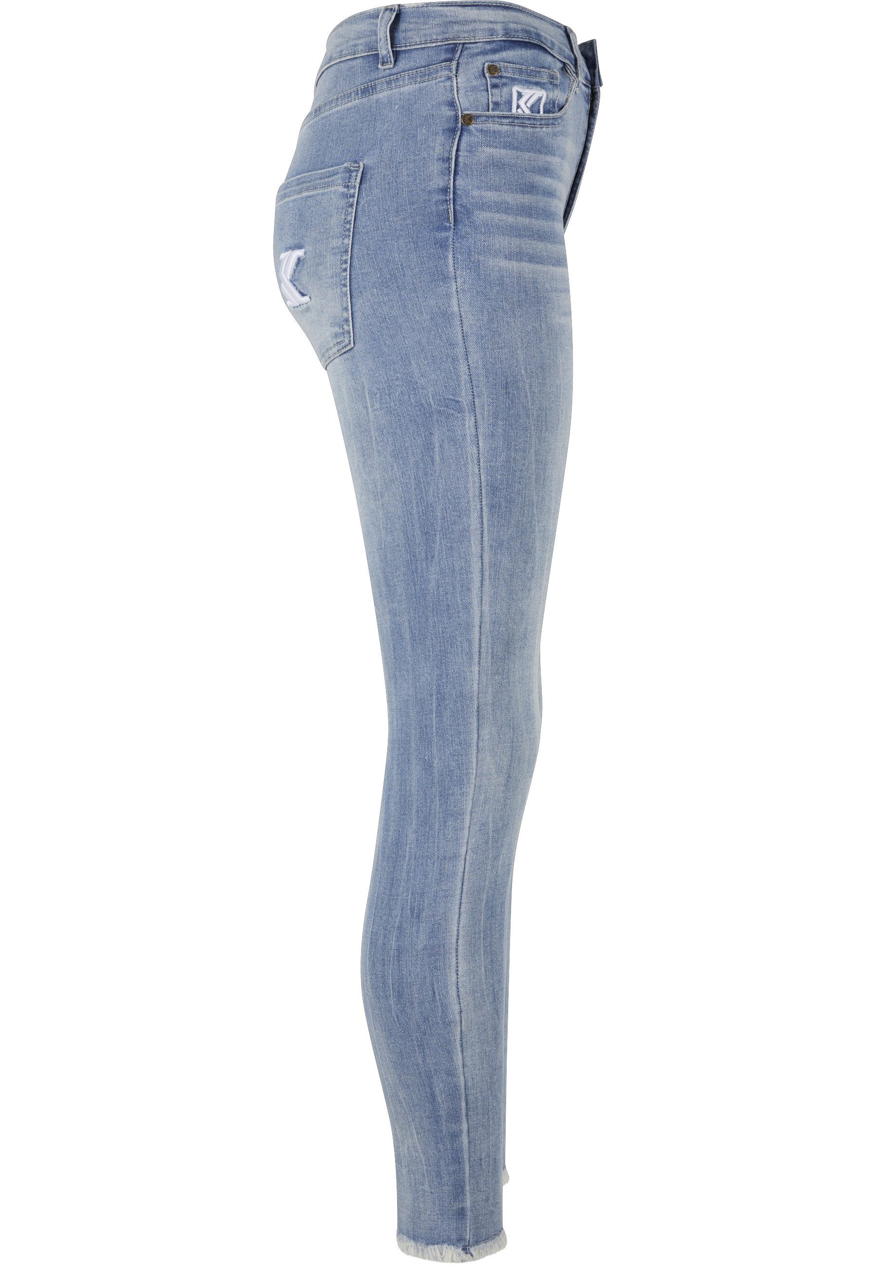 Karl Kani Bequeme Jeans Karl Kani Damen Karl Kani OG Skinny Denim