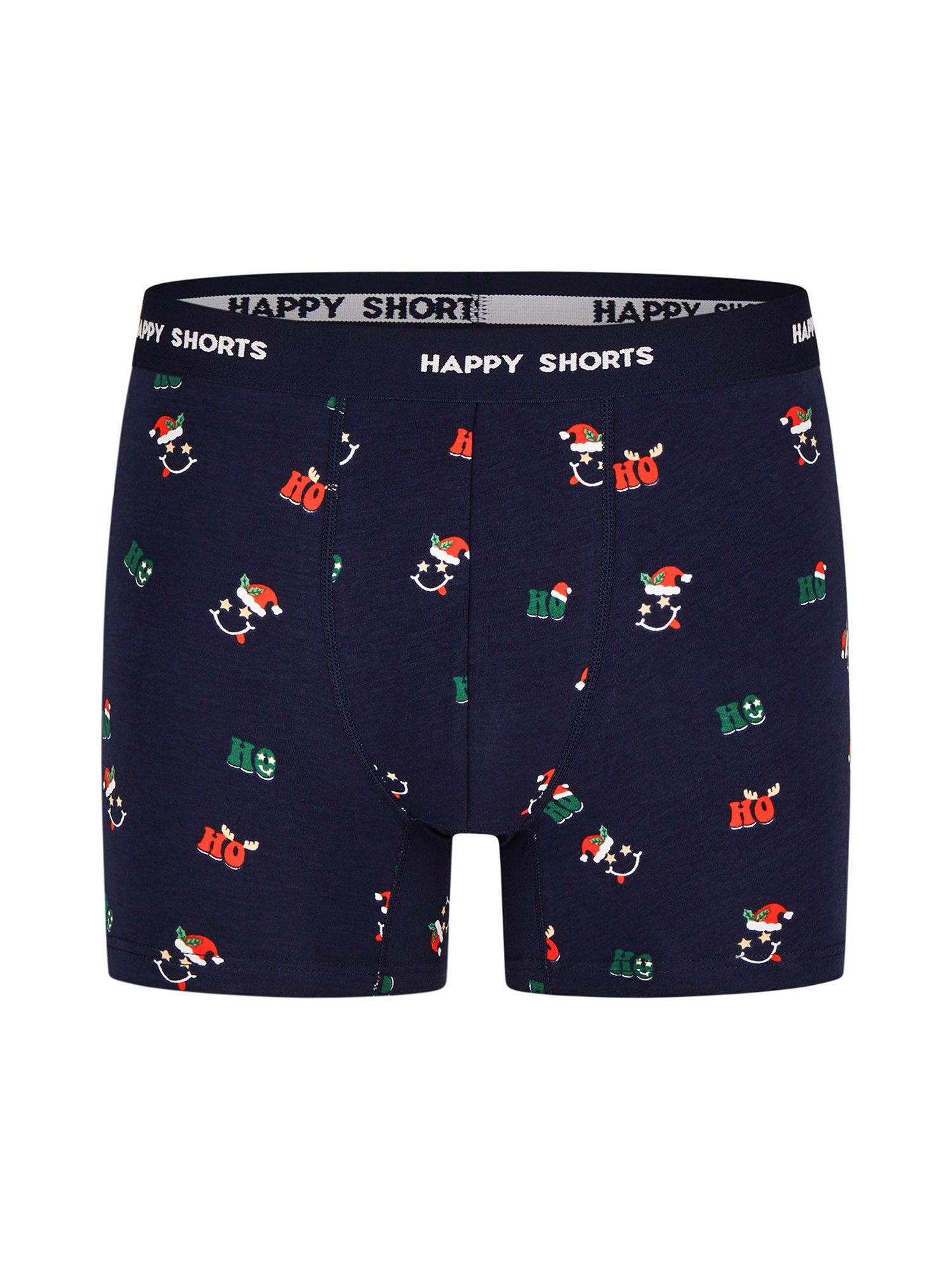 HAPPY SHORTS Retro Boxer Jersey XMAS (2-St) HOHOHO Trunks Unterwäsche Weihn günstig online kaufen