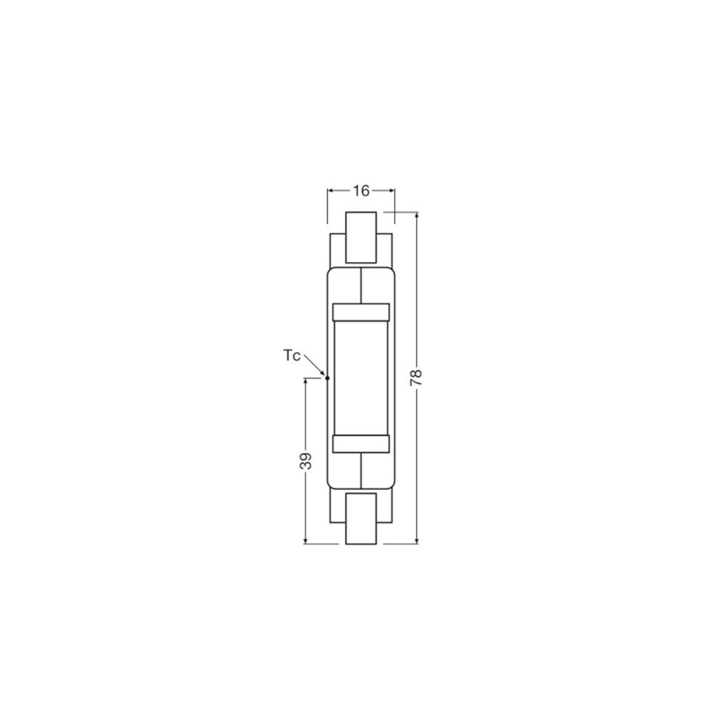 Osram LED-Leuchtmittel OSRAM HOMELIGHTING 4058075840461 LED EEK F (A - G) R7s 4.5 W = 40 W N