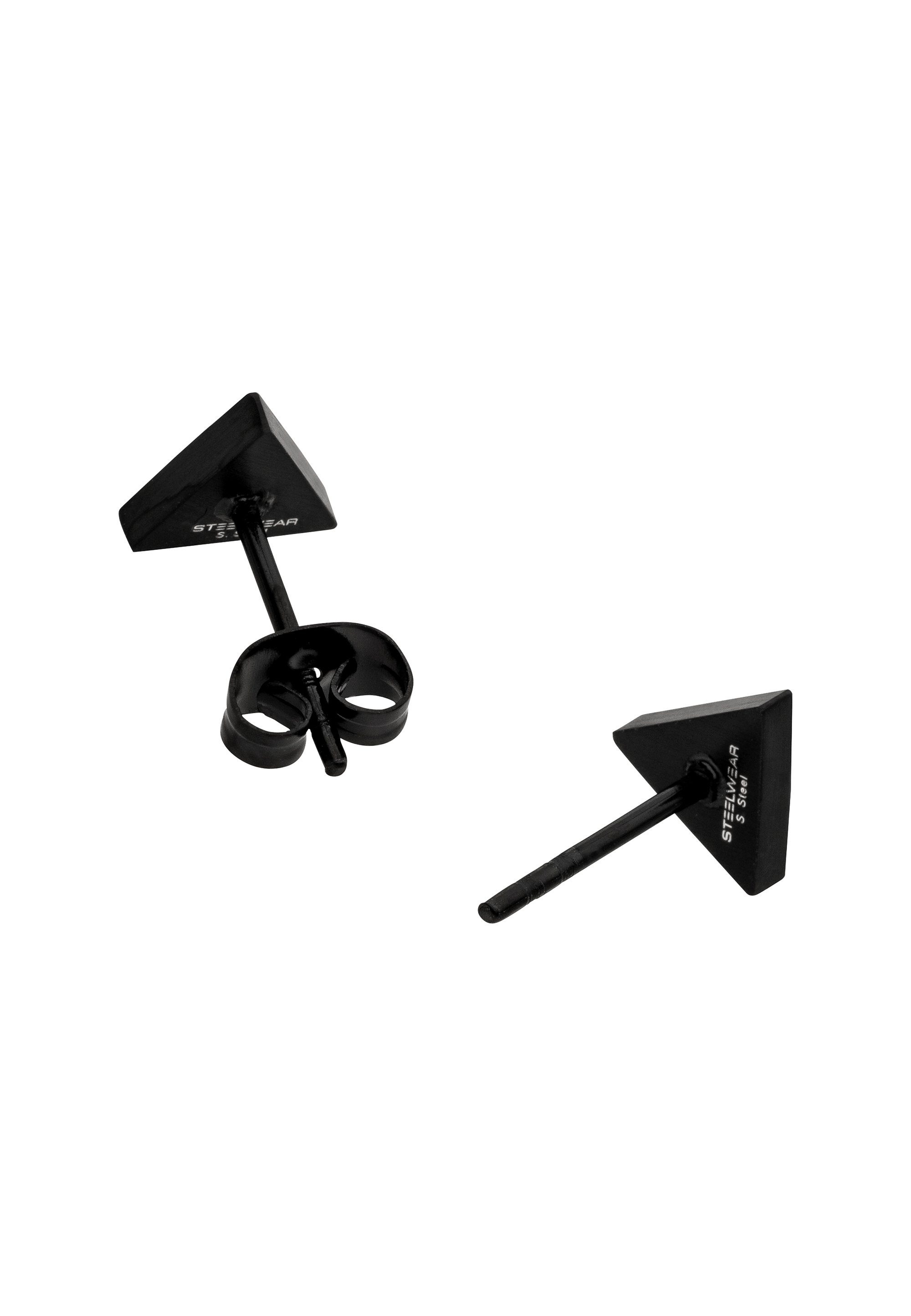 STEELWEAR Paar Ohrstecker Stockholm, in dreieckigem Design