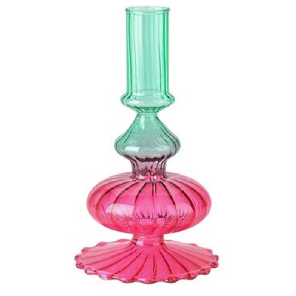 Giftcompany Kerzenhalter Kerzenständer Voile Pink Grün (15,5cm) günstig online kaufen