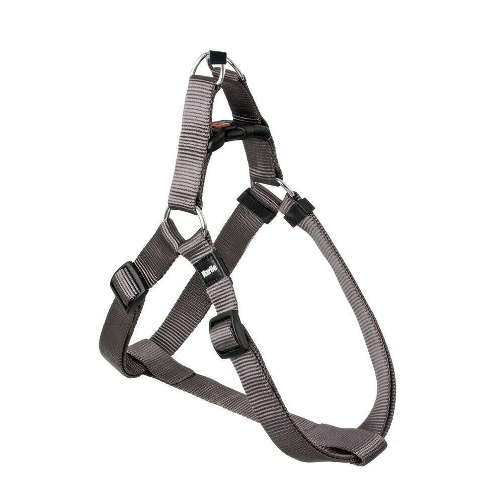 Karlie Hunde-Geschirr Karlie ASP Step&Go Geschirr - Grau Breite/Brustumfang: 10 mm, 36-52 cm
